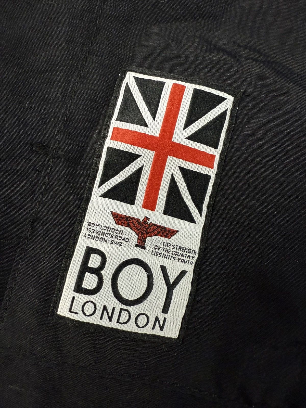Boy London BOY London Black Coach Jacket Logo Print Size S Size US S / EU 44-46 / 1 - 5 Thumbnail