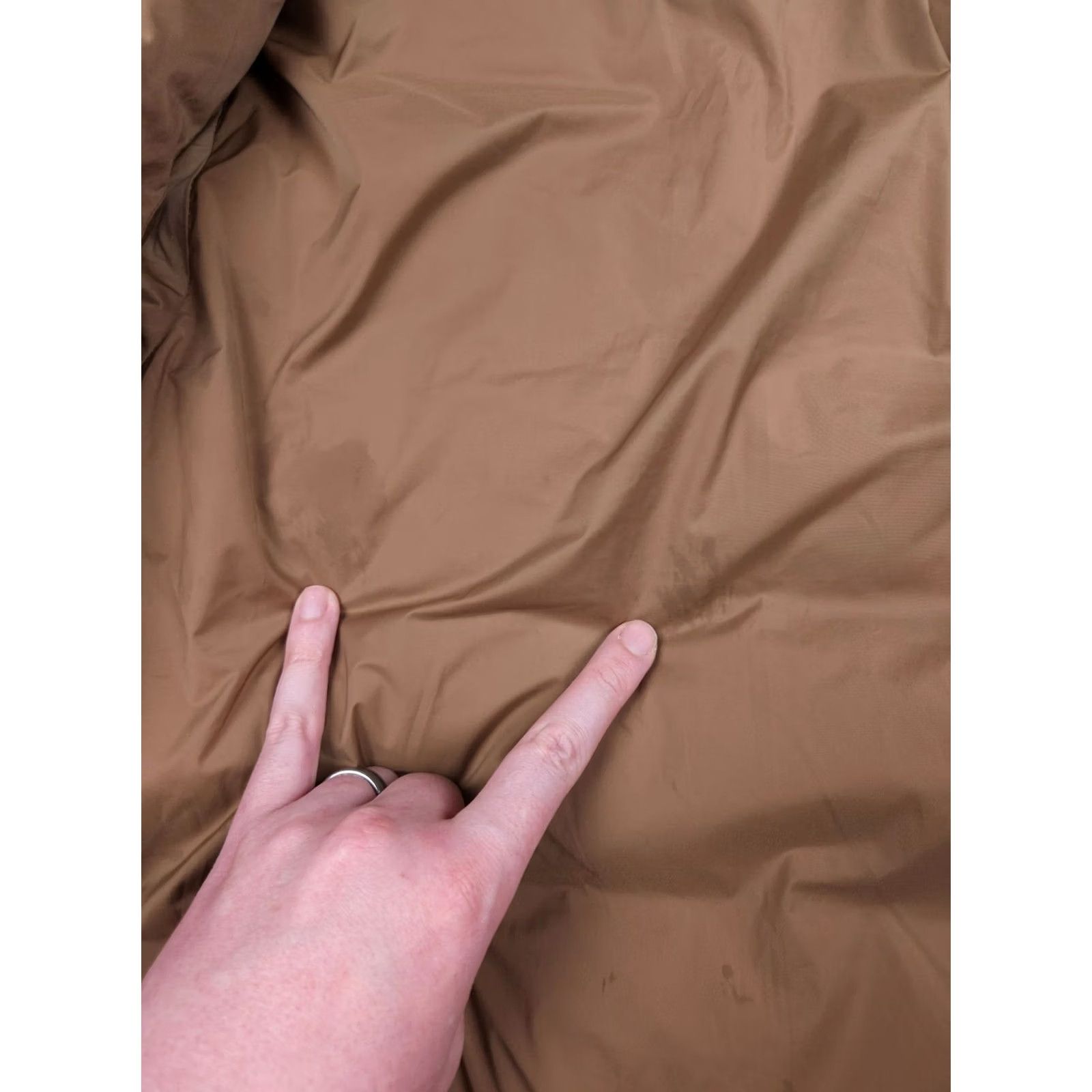 Theory Theory Down Bomber Puffer Jacket Womens Size P Brown Full Zip City Poly Jacket Women Regular Size PP Long Sleeve Zip Size XXS / US 00 / IT 34 - 7 Thumbnail