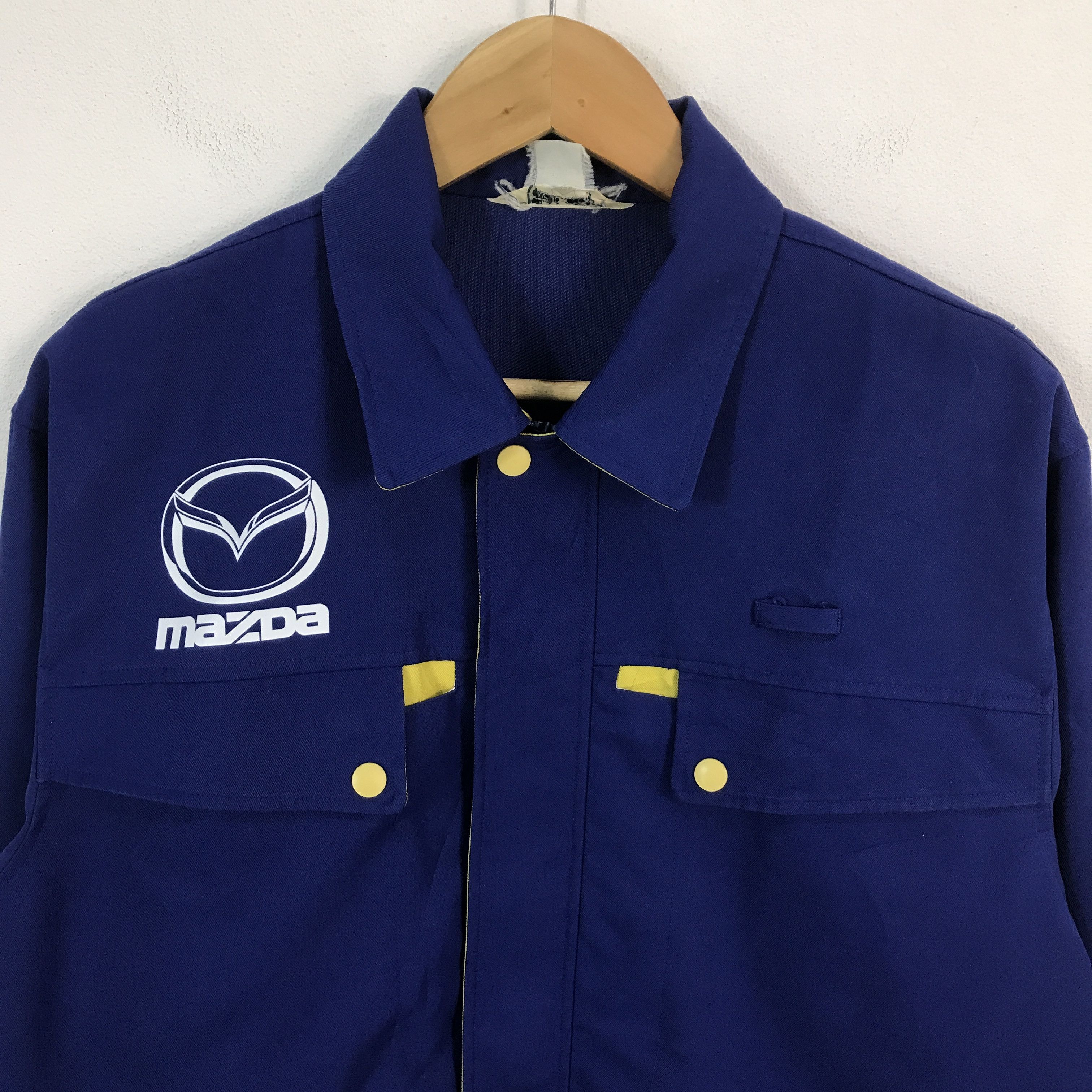 Japanese Brand mazda racing custom Japan art uniform jacket Size US L / EU 52-54 / 3 - 3 Thumbnail