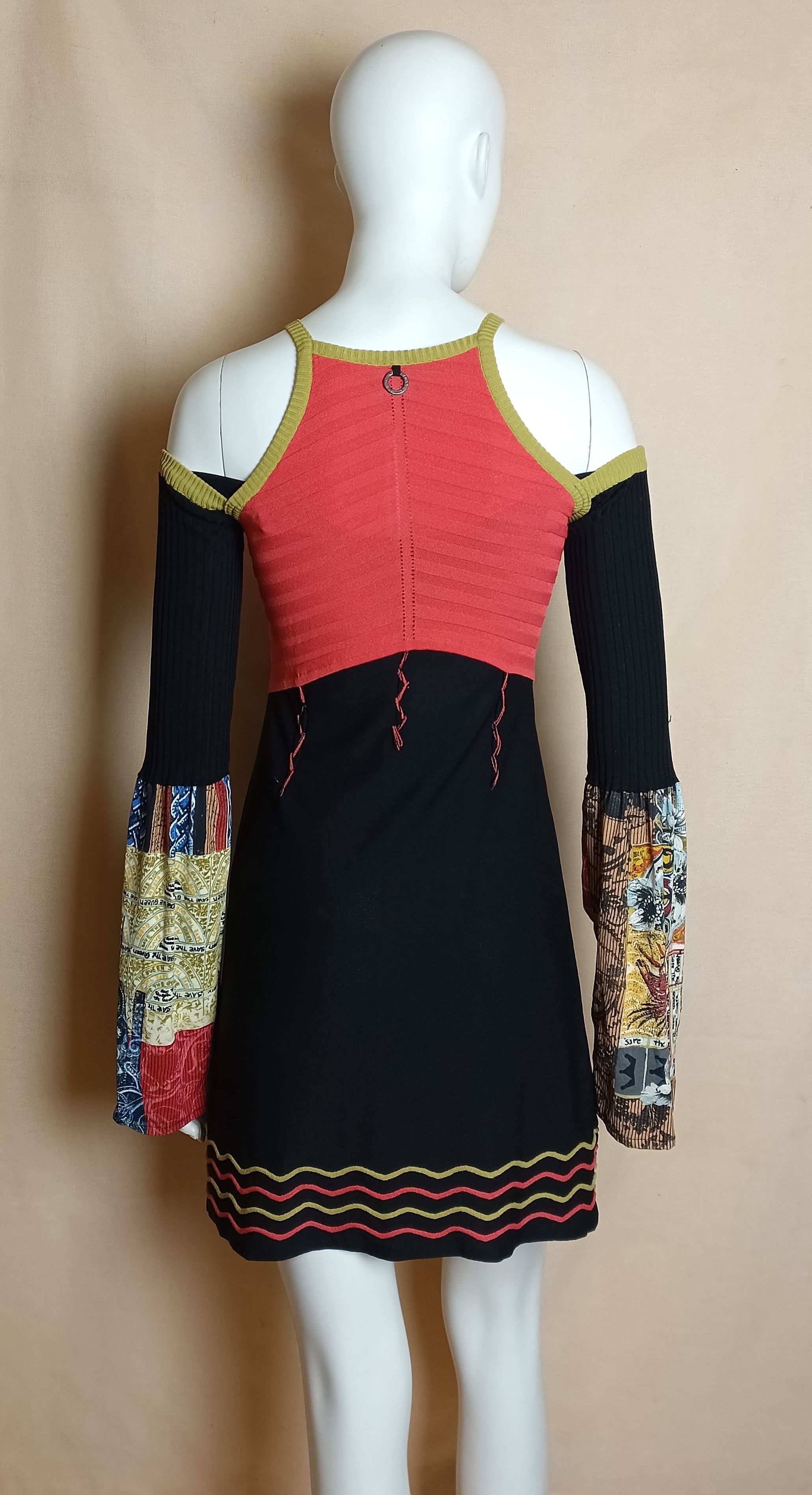 Designer Save The Queen Abstract Print Dress size M Size M / US 6-8 / IT 42-44 - 5 Thumbnail
