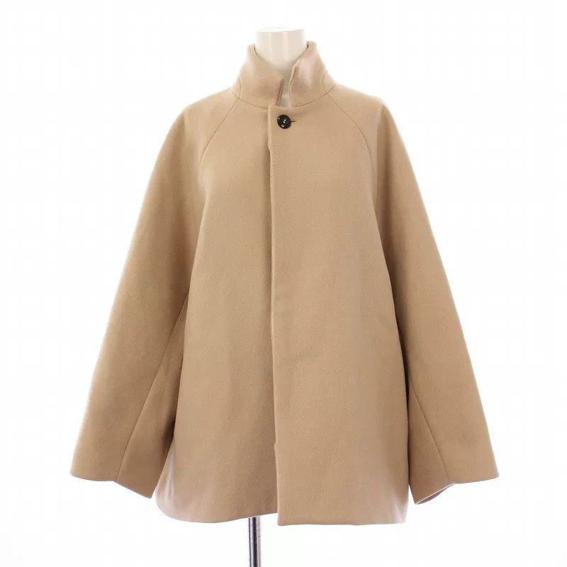 KIJIMA TAKAYUKI Suzuki Takayuki Beige Wool Blend Coat Size M / US 6-8 / IT 42-44 - 1 Thumbnail