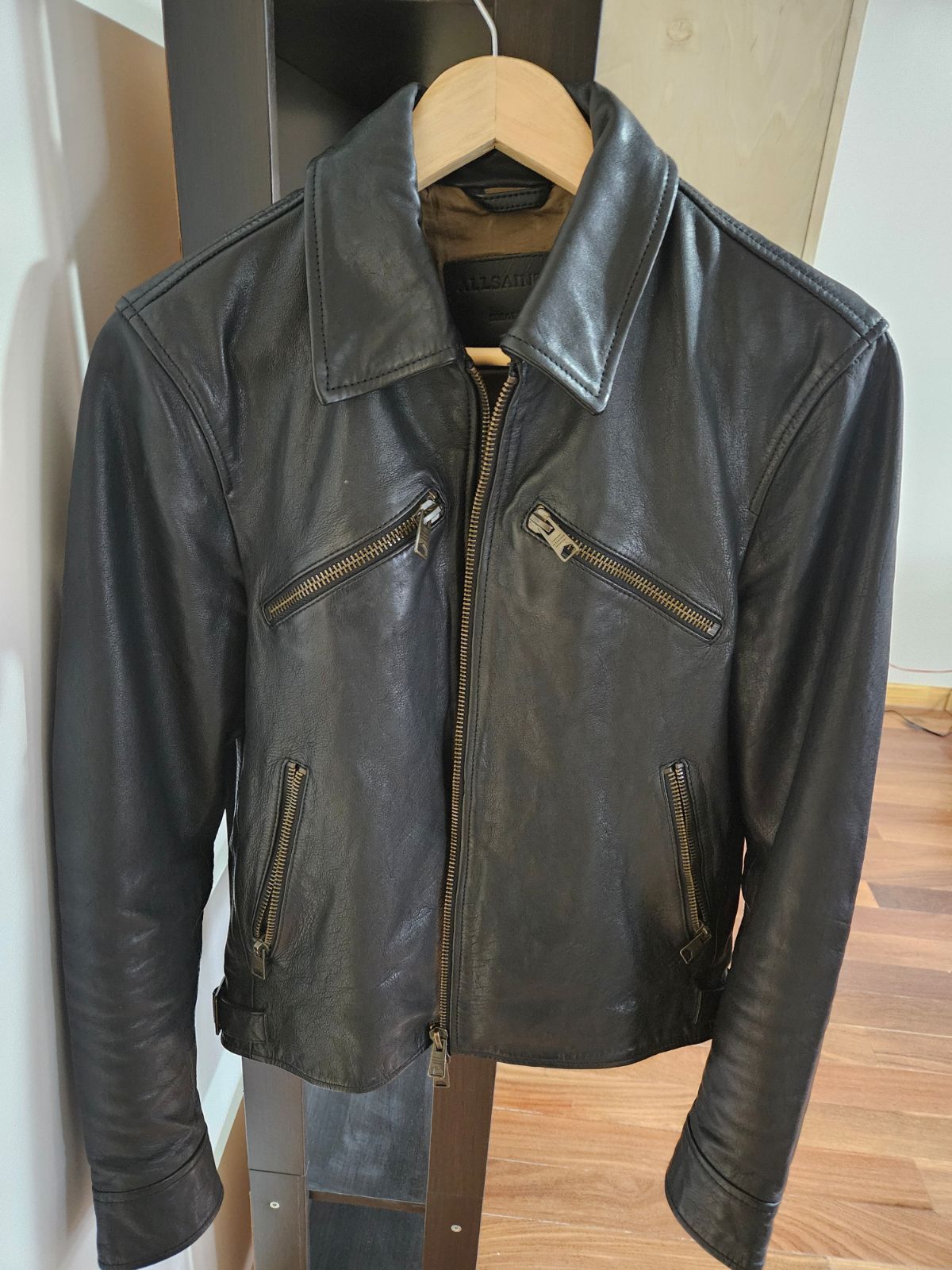 Allsaints All Saints Verdi Leather Jacket Size US S / EU 44-46 / 1 - 1 Thumbnail