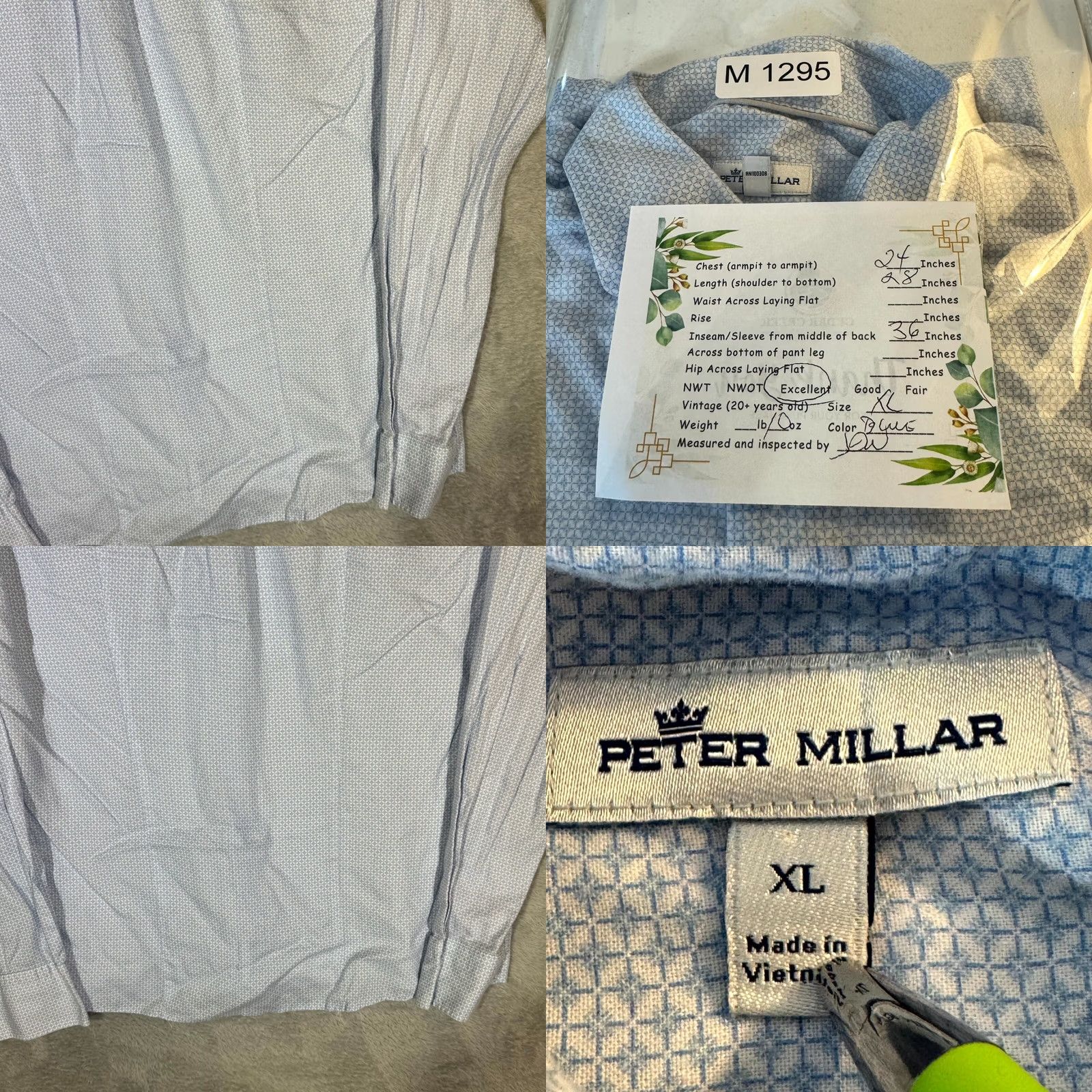 Peter Millar VINTAGE The rest is unchanged Size US XL / EU 56 / 4 - 8 Thumbnail