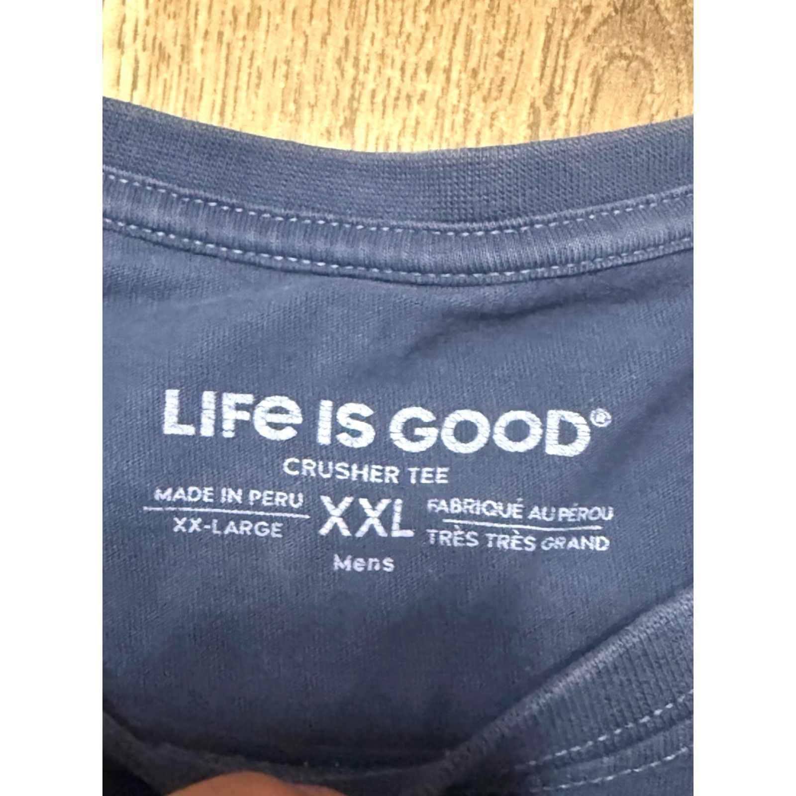 Life is Good VINTAGE Life is Good Shirt Mens XXL Blue White Green Pine Trees Deer Long Sleeve Size US XXL / EU 58 / 5 - 5 Thumbnail