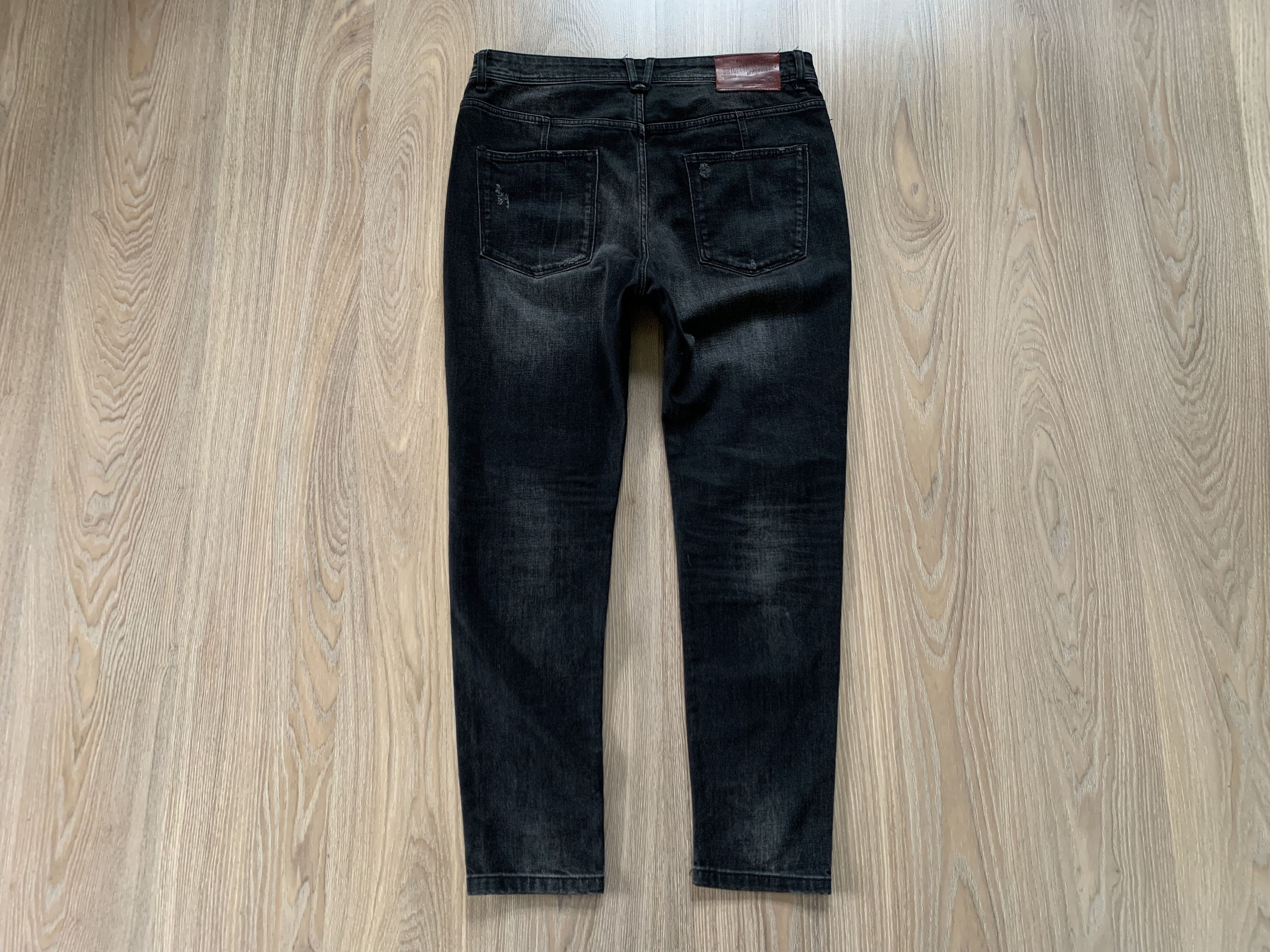 Zara Zara Man Distressed Denim Jeans Size US 34 / EU 50 - 4 Thumbnail