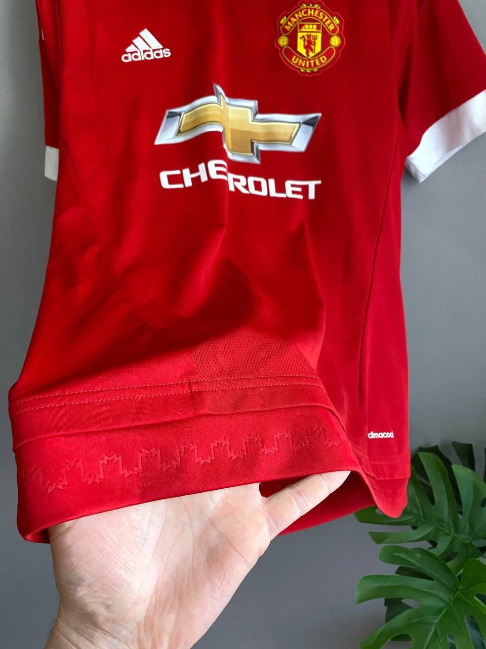 Adidas Manchester United 2015/16 Home Football Soccer Jersey Size M Size US M / EU 48-50 / 2 - 9 Thumbnail