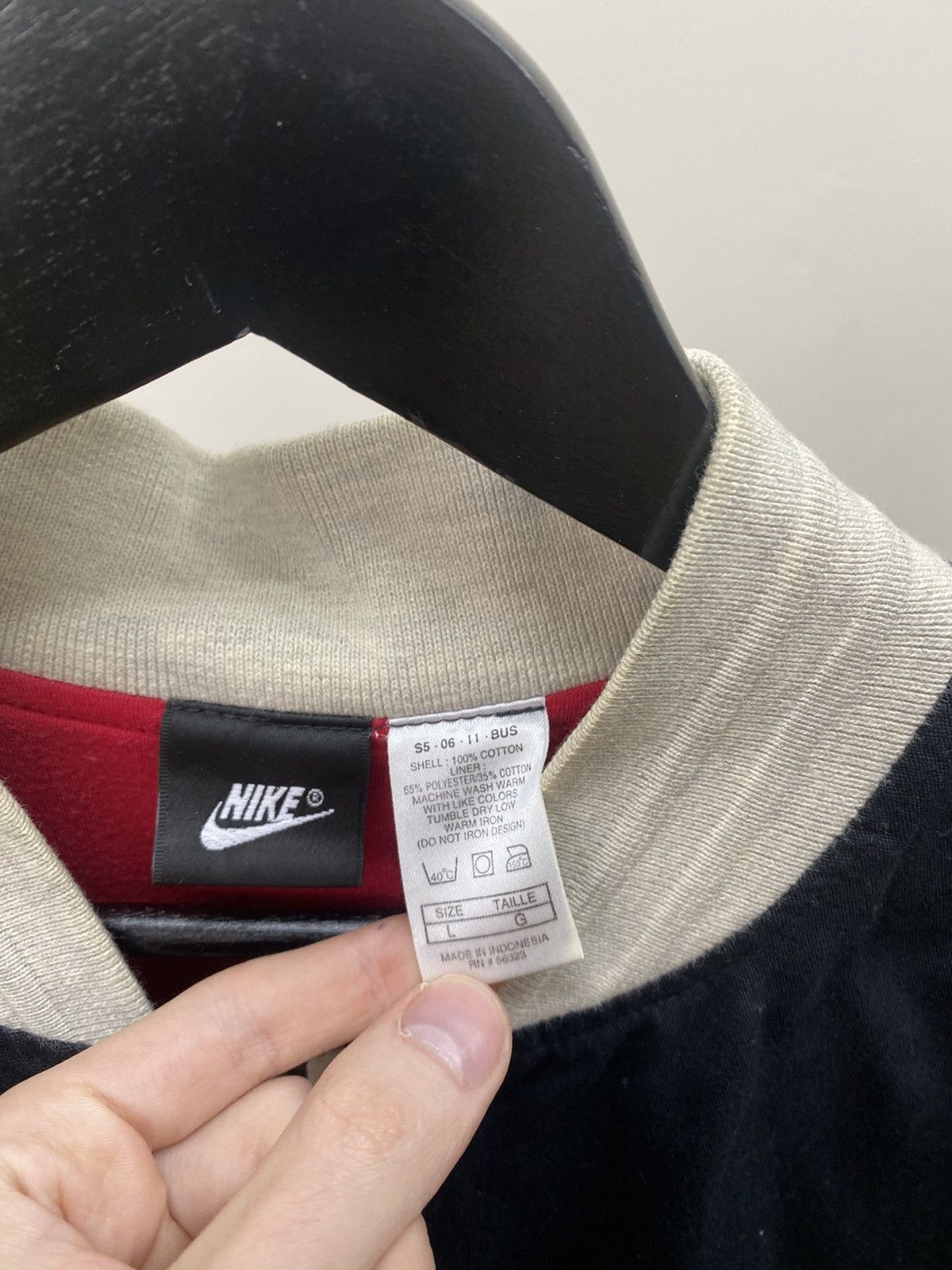 Nike Vintage Black/White Nike Jordan AJ23 Vest (1990's) Size US L / EU 52-54 / 3 - 9 Thumbnail