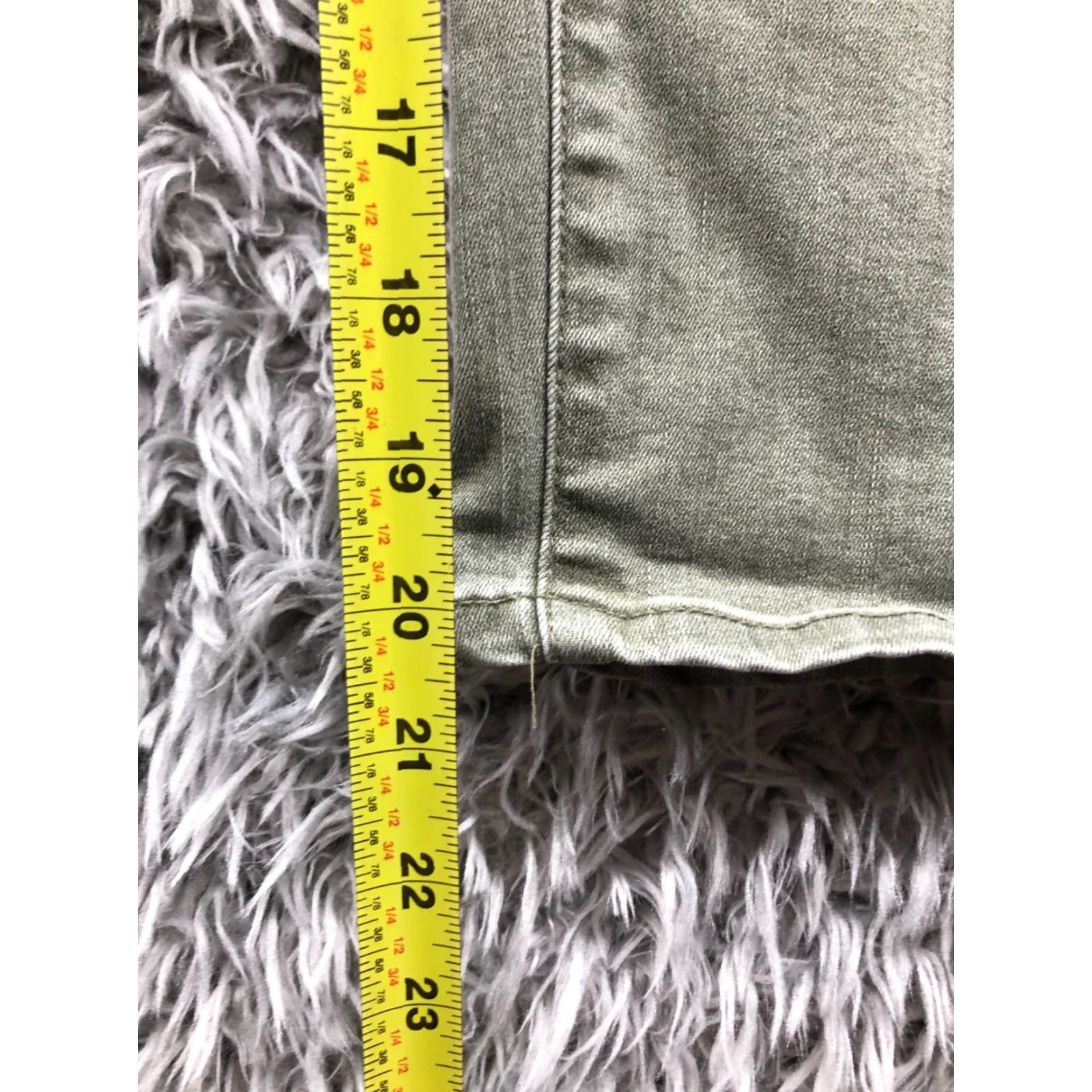 Avenue Avenue Denim Jeans Capri Size 14 Womens Regular Green Medium Wash Size 36" / US 14 / IT 50 - 4 Thumbnail
