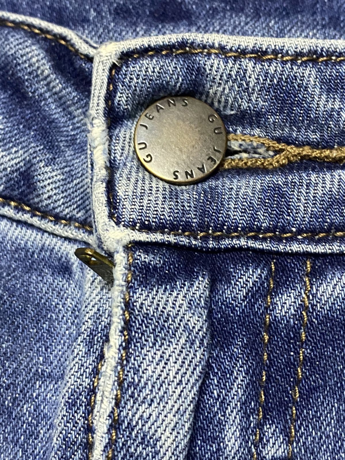 Japanese Brand Vintage Japanese Brand Blue Wash Flare Jeans Size US 32 / EU 48 - 11 Thumbnail