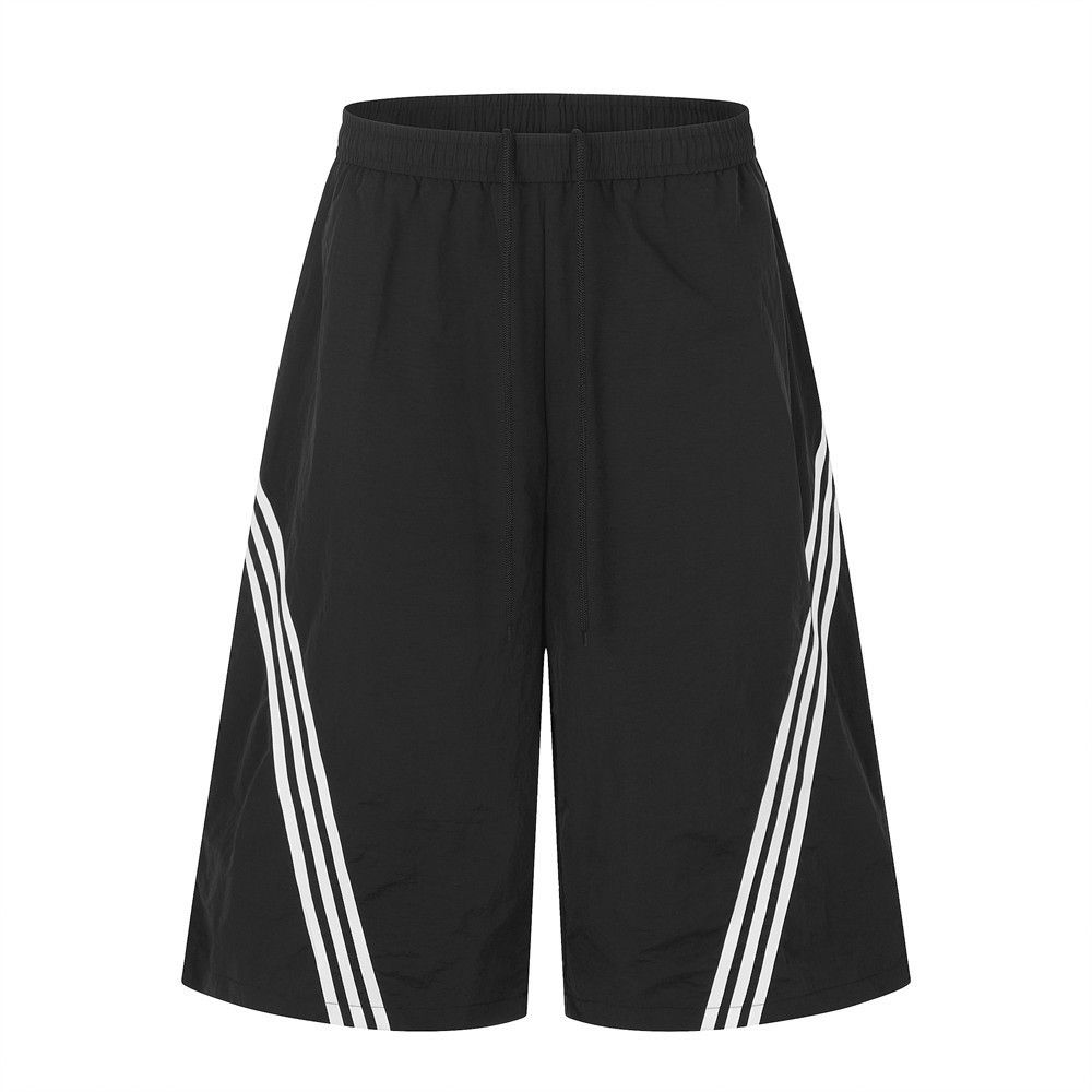 Japanese Brand Men's Loose-Fit Striped Casual Shorts Size US 32 / EU 48 - 1 Thumbnail