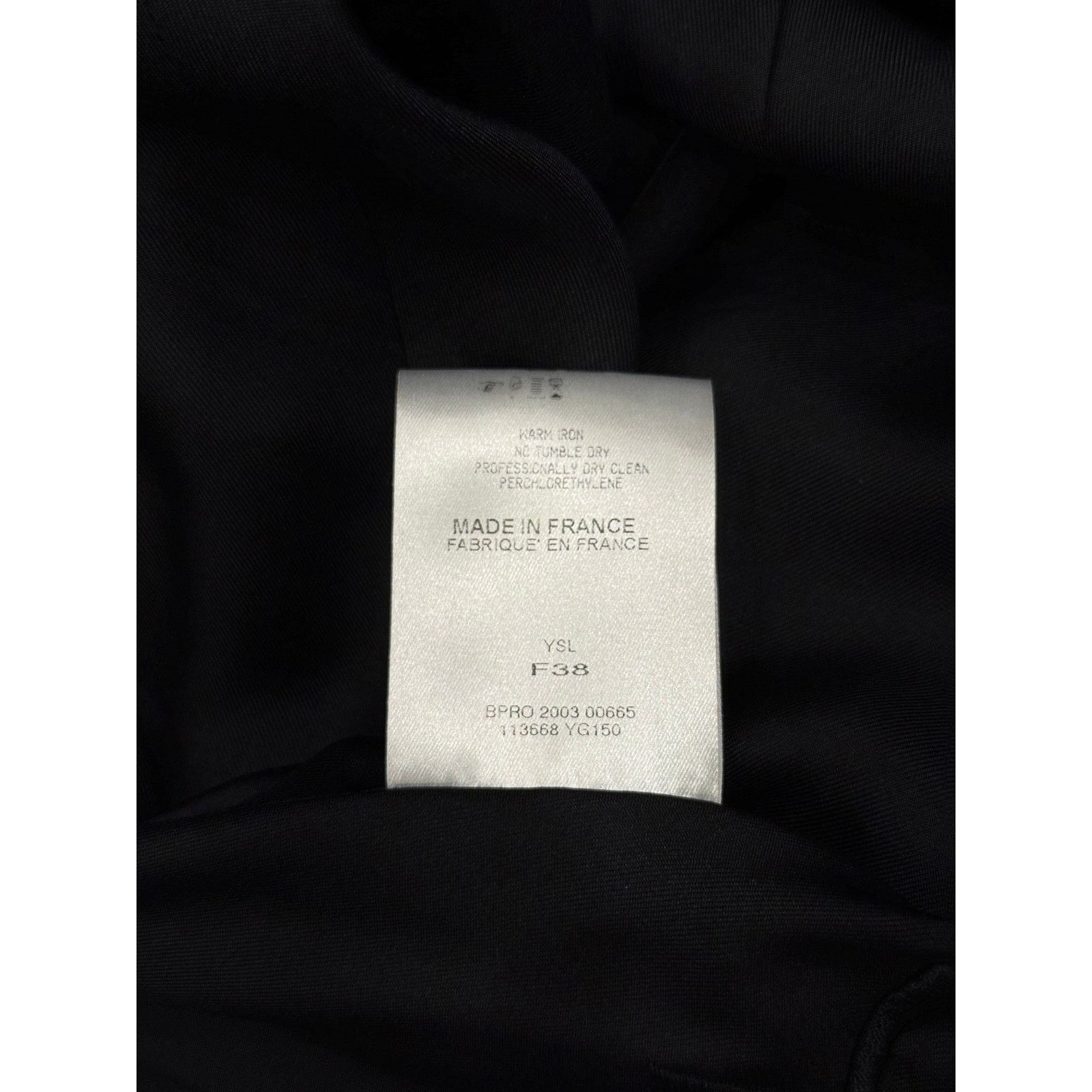 Yves Saint Laurent 2003 Yves Saint Laurent by Tom Ford tuxedo blazer Size M / US 6-8 / IT 42-44 - 9 Thumbnail