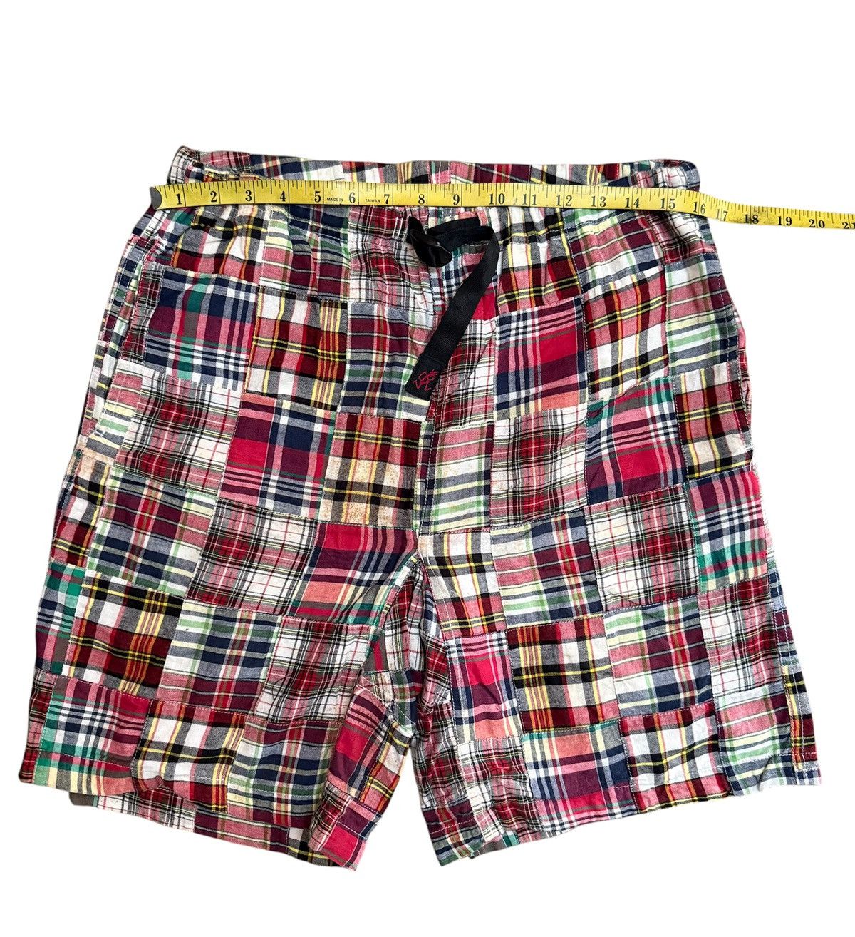 GRAMICCI Patchwork Madras Shorts Pants
