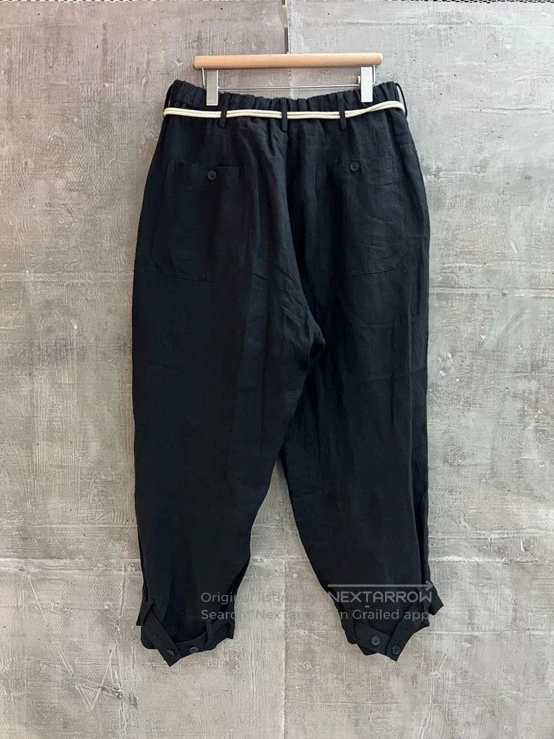 Yohji Yamamoto YOHJI YAMAMOTO 2021SS Linen Casual Pants. Size US 30 / EU 46 - 2 Thumbnail