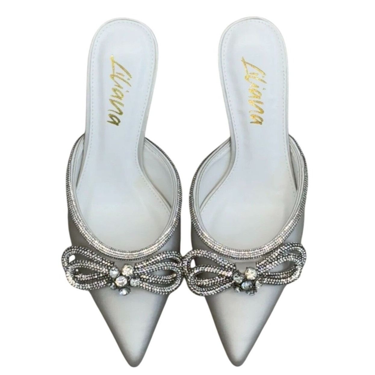 Other LILIANA / Romantiq 1 / Elegant / Satin / Pointed-Toe Heels Size US 9 / IT 39 - 4 Thumbnail