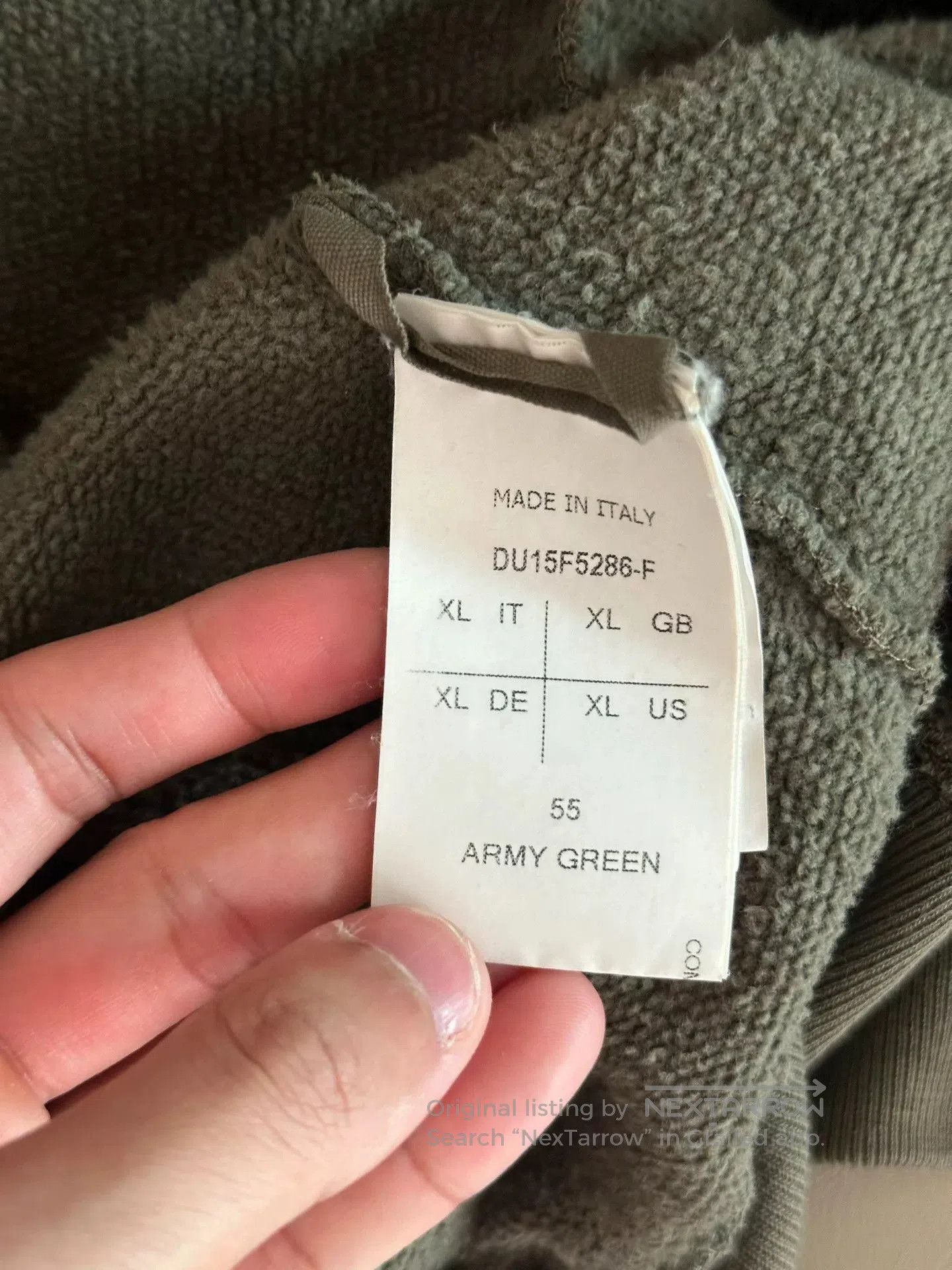 Rick Owens Drkshdw Rick Owens DRKSHDW Wizard Hat Zip Coat. Size US XL / EU 56 / 4 - 5 Thumbnail