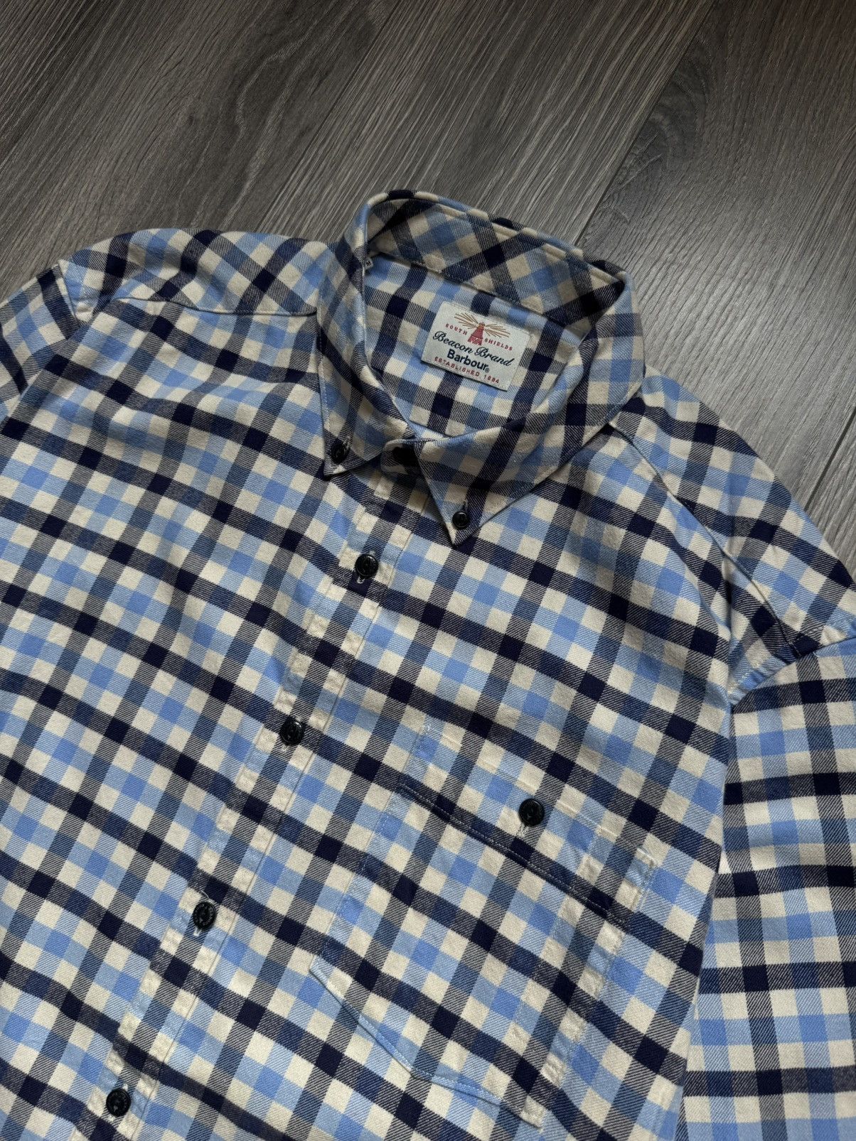 Barbour Barbour Beacon South Shired Checkered Button-up Shirt L Size US L / EU 52-54 / 3 - 4 Thumbnail