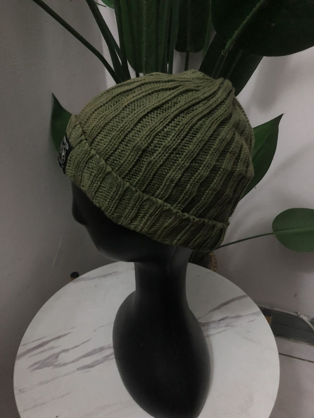 Japanese Brand × Vintage SUN FADED BEANIE HAT GRUNGE STYLE Size ONE SIZE - 4 Thumbnail
