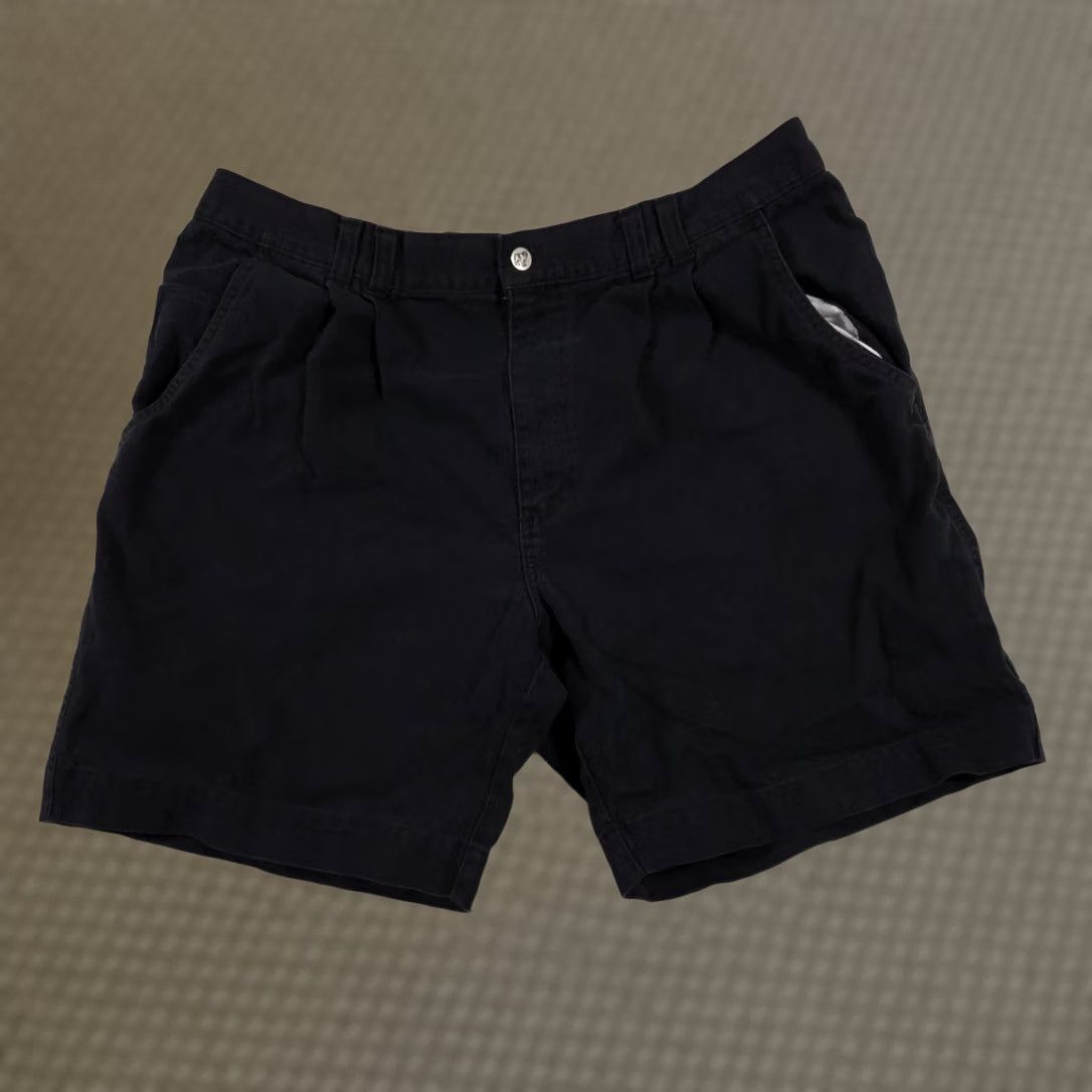 Big Dogs Big Dogs Mens Shorts 38 Black Casual Cotton Pleated Relaxed Fit Pockets Outdoor Size US 38 / EU 54 - 1 Thumbnail