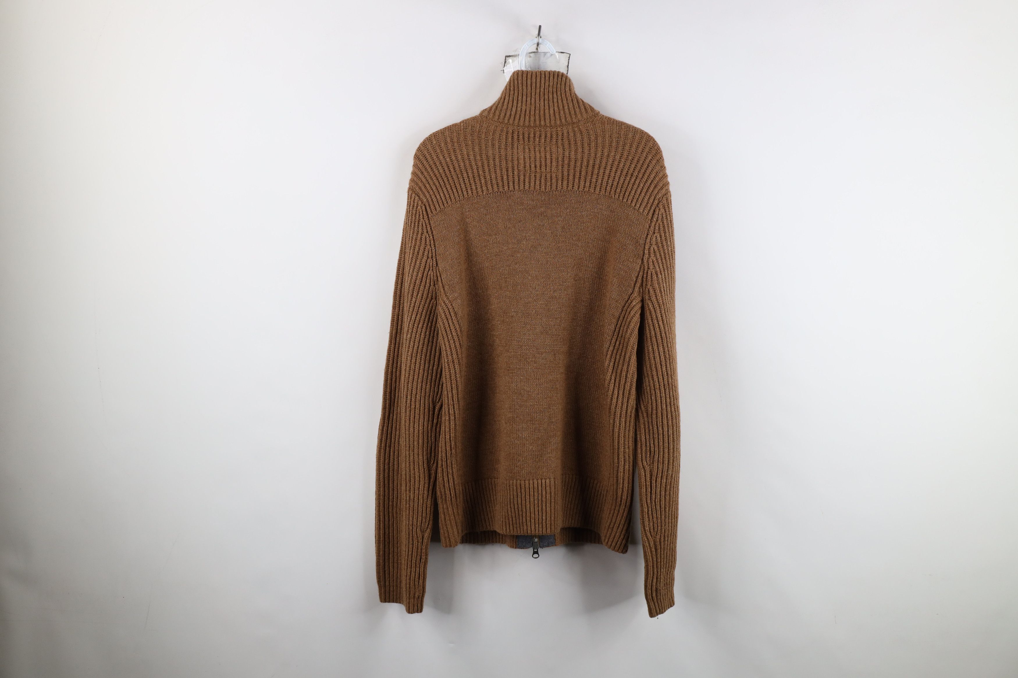Banana Republic Banana Republic Heavyweight Ribbed Knit Full Zip Sweater Size US M / EU 48-50 / 2 - 12 Thumbnail