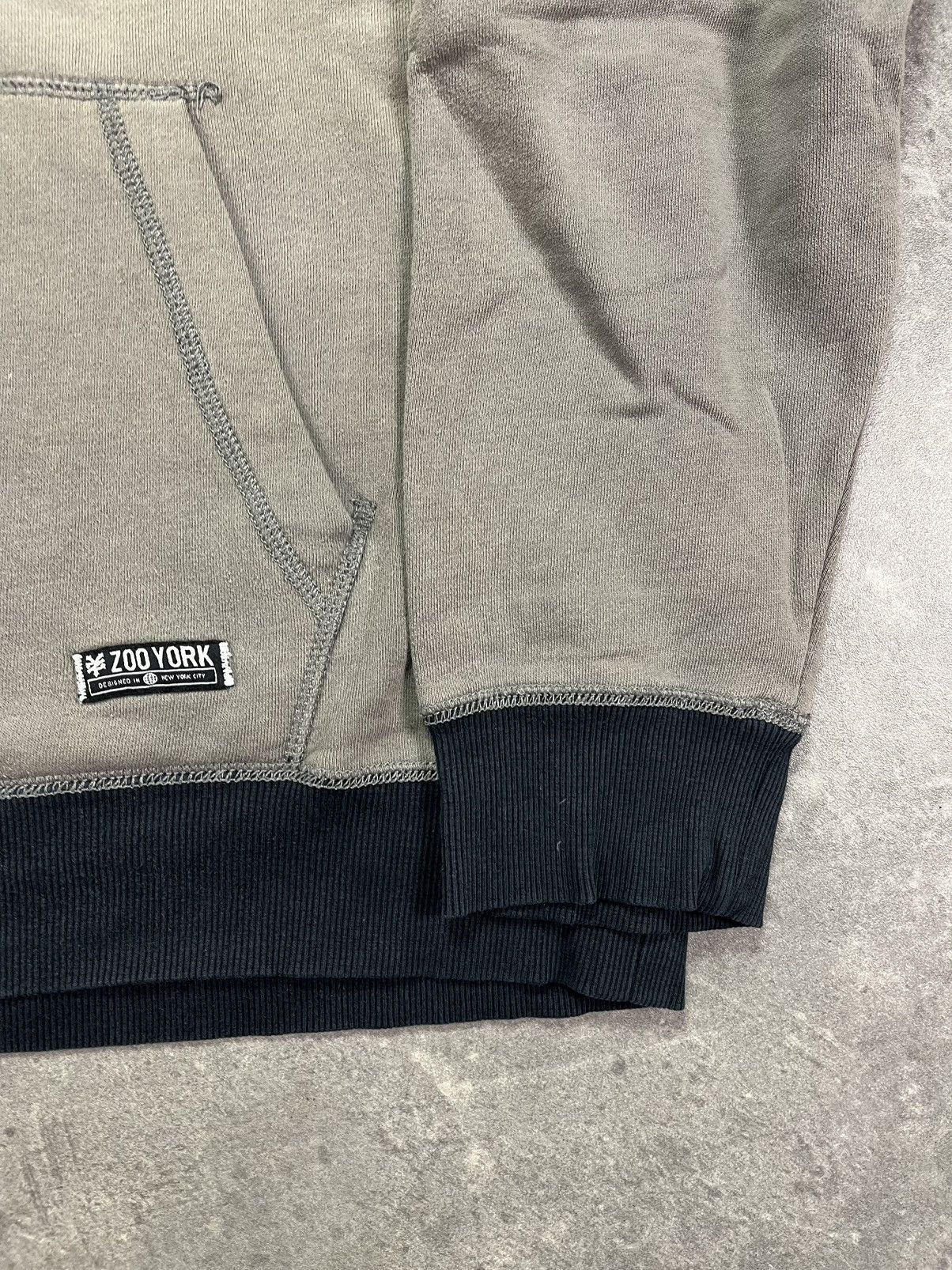 Zoo York 00s Zoo York Skating Eagle Faded Embroidered Hoodie L Y2K Size US L / EU 52-54 / 3 - 6 Thumbnail