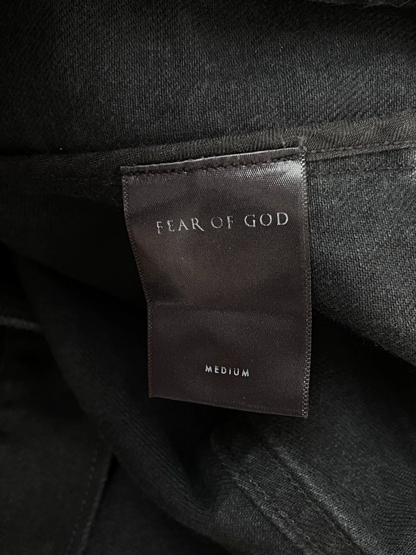 Fear of God Fear of God S4 Maxfield Limited Black Denim Jkt M New USA Size US M / EU 48-50 / 2 - 4 Thumbnail