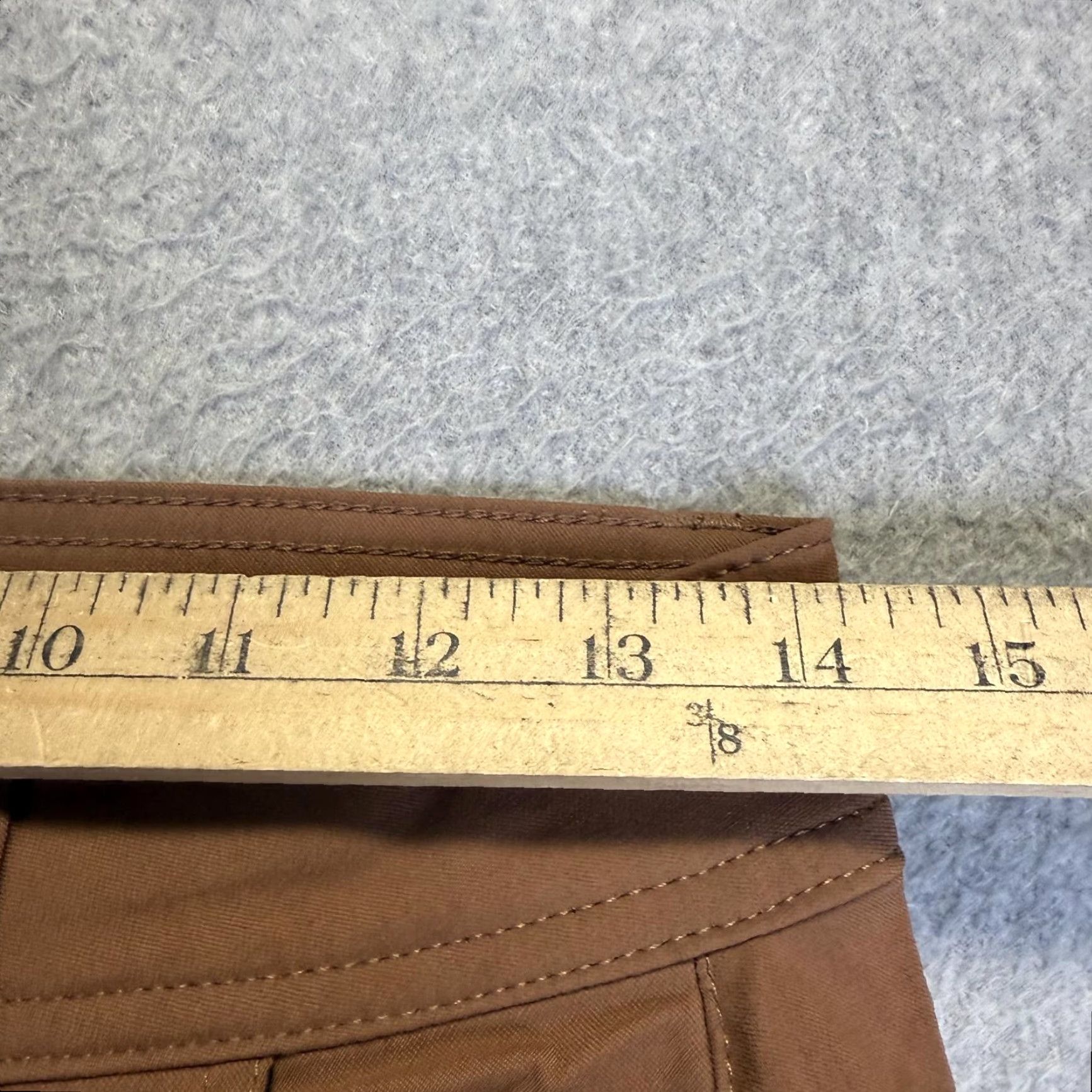 Prana prAna Women Pants 2 Brown Button Fly Pull On Ankle Length Nylon Stretch Women's Size 2 Regular Size 26" / US 2 / IT 38 - 5 Thumbnail