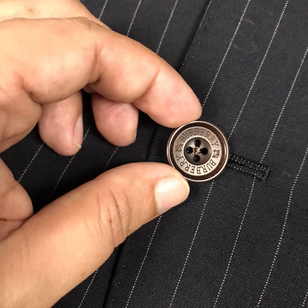 Burberry × Japanese Brand Burberry striped wool Blazer coat jacket Size US M / EU 48-50 / 2 - 8 Thumbnail