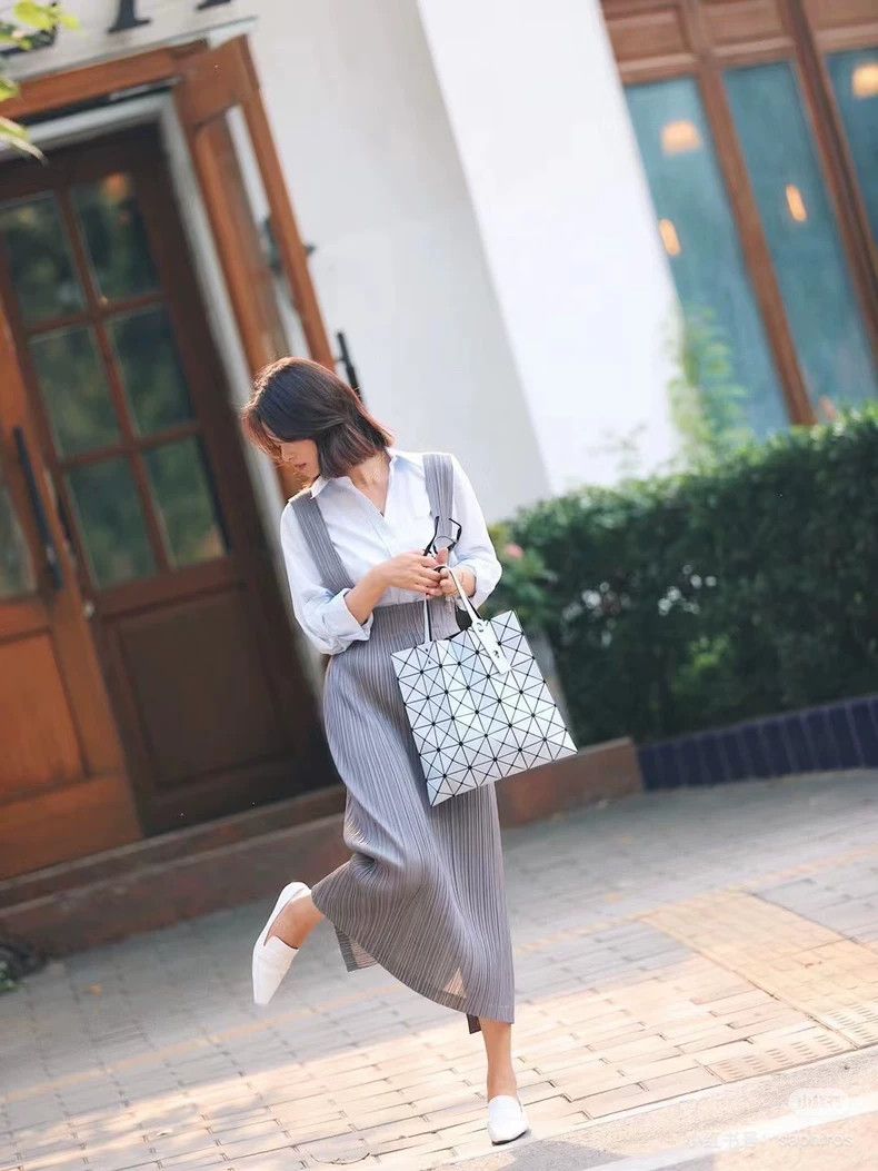 Issey Miyake Issey Miyake size:3 Dark grey pleated dress Size XS / US 0-2 / IT 36-38 - 7 Thumbnail