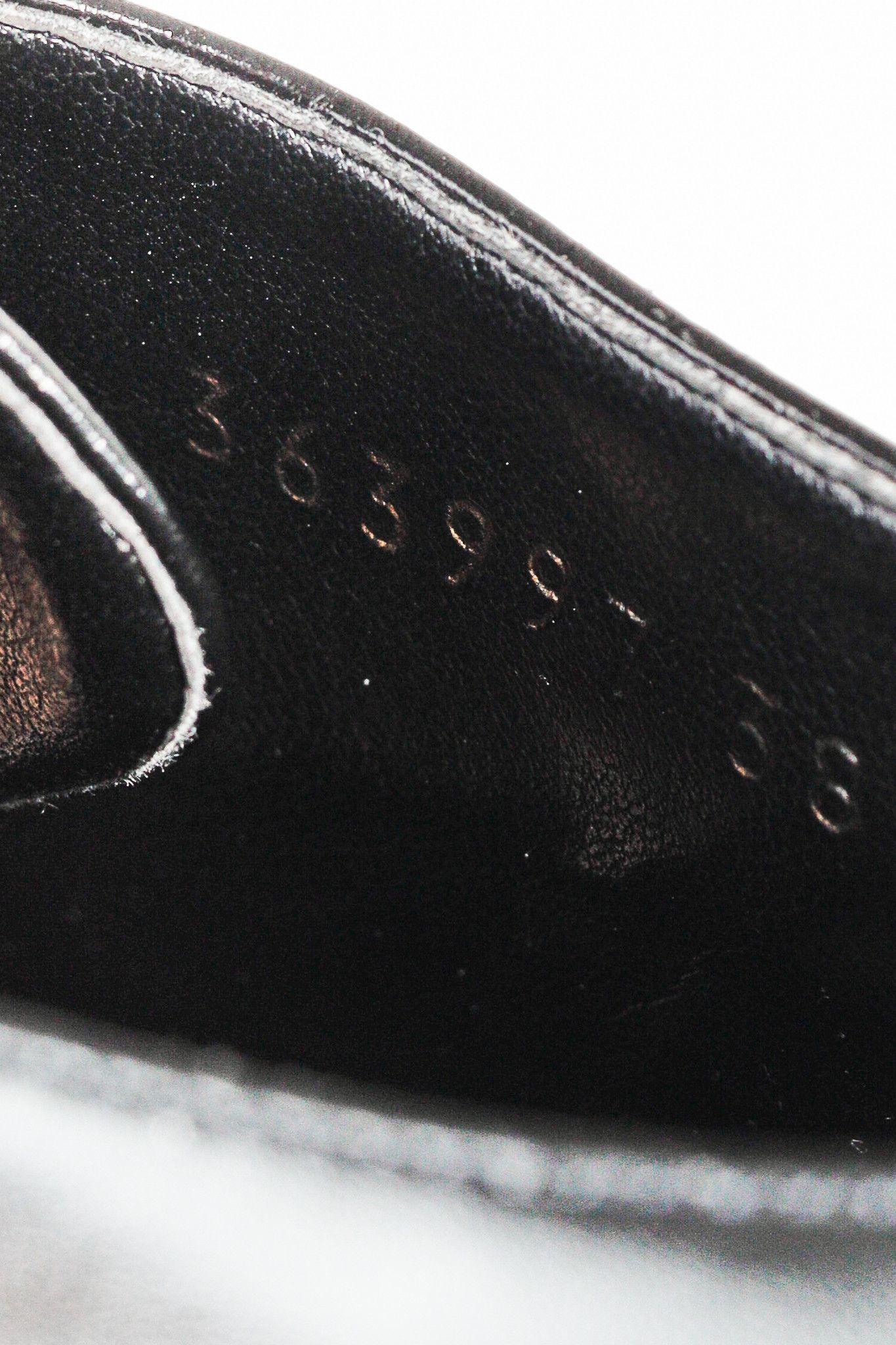 Stella McCartney Stella McCartney Elyse Black Vegan-Leather Lace-Up Platforms Size US 7.5 / IT 37.5 - 10 Thumbnail
