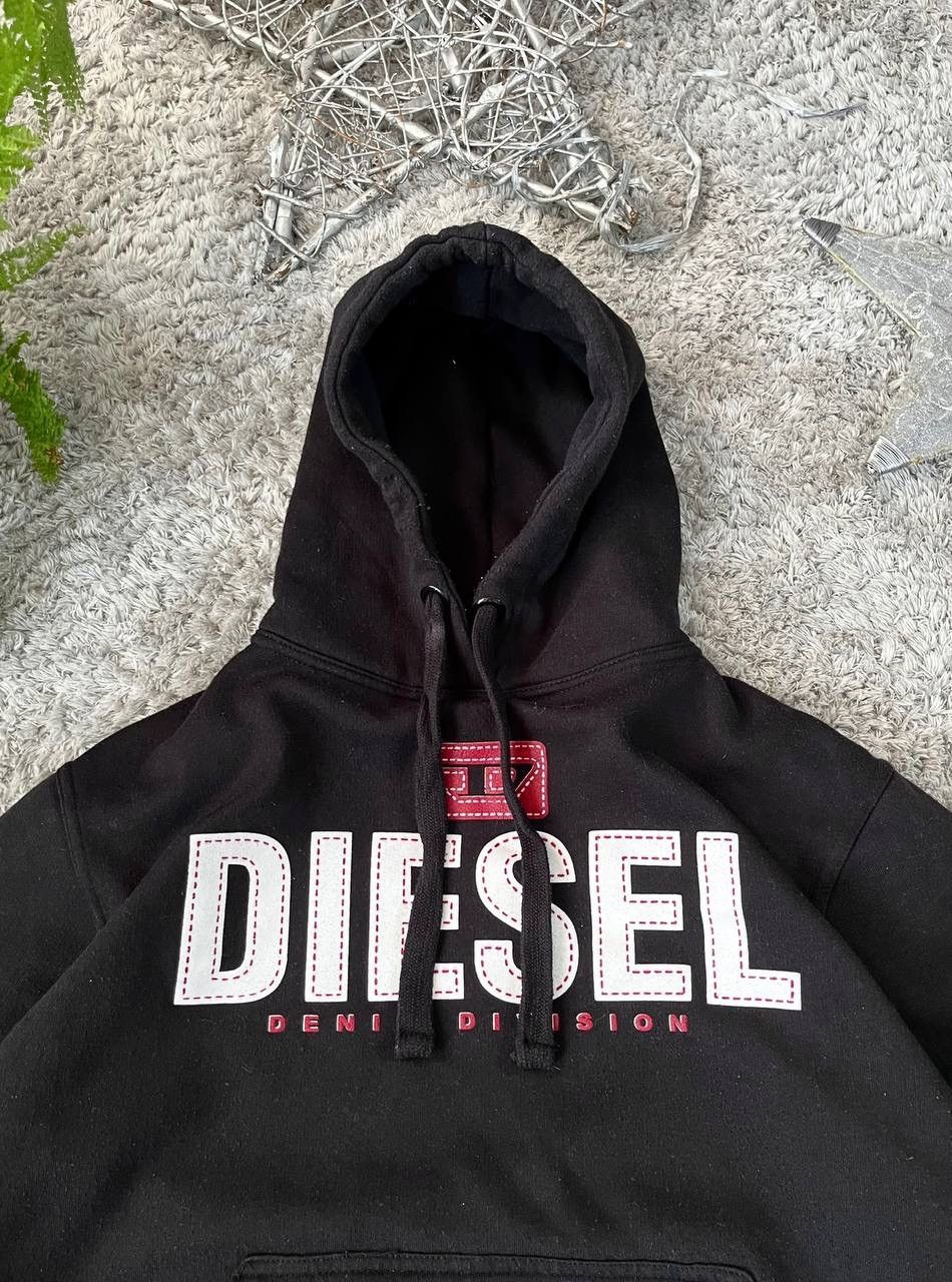 Diesel Diesel Hoodie Streetwear Opium Big Logo Rare Archive Size US M / EU 48-50 / 2 - 2 Thumbnail