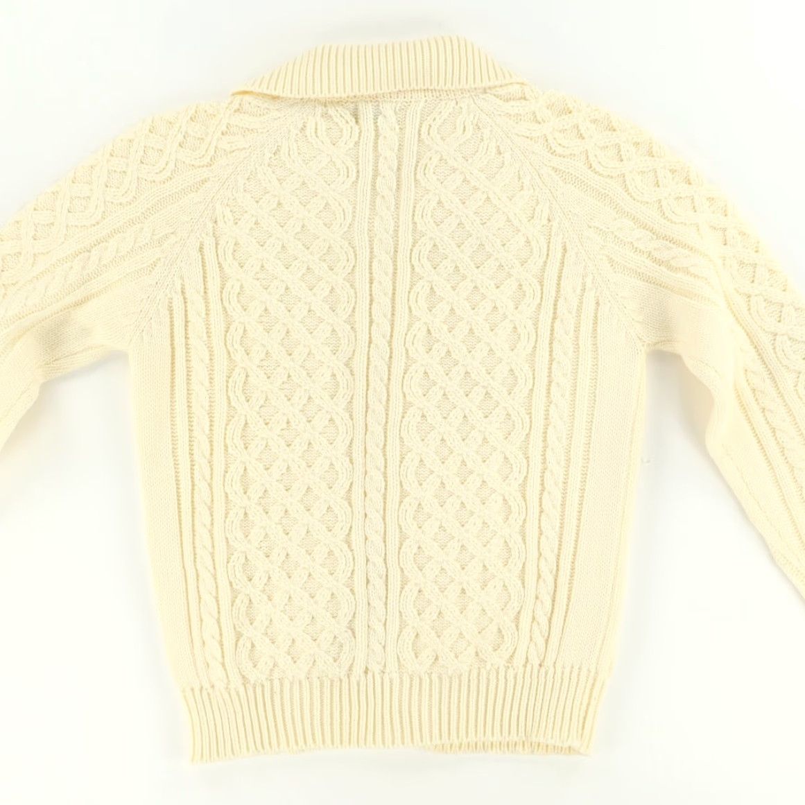 Vintage VTG Fisherman Button Up Cardigan Sweatshirt Shirt Natural Men's L Size US L / EU 52-54 / 3 - 4 Thumbnail