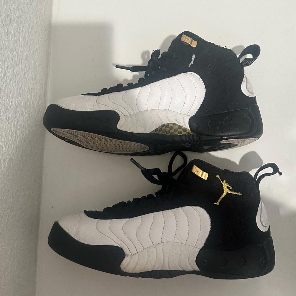 Nike Nike Jordan Jumpman Pro OG Taxi Sneaker White/Black Size 7 Size US 7 / EU 40 - 4 Thumbnail