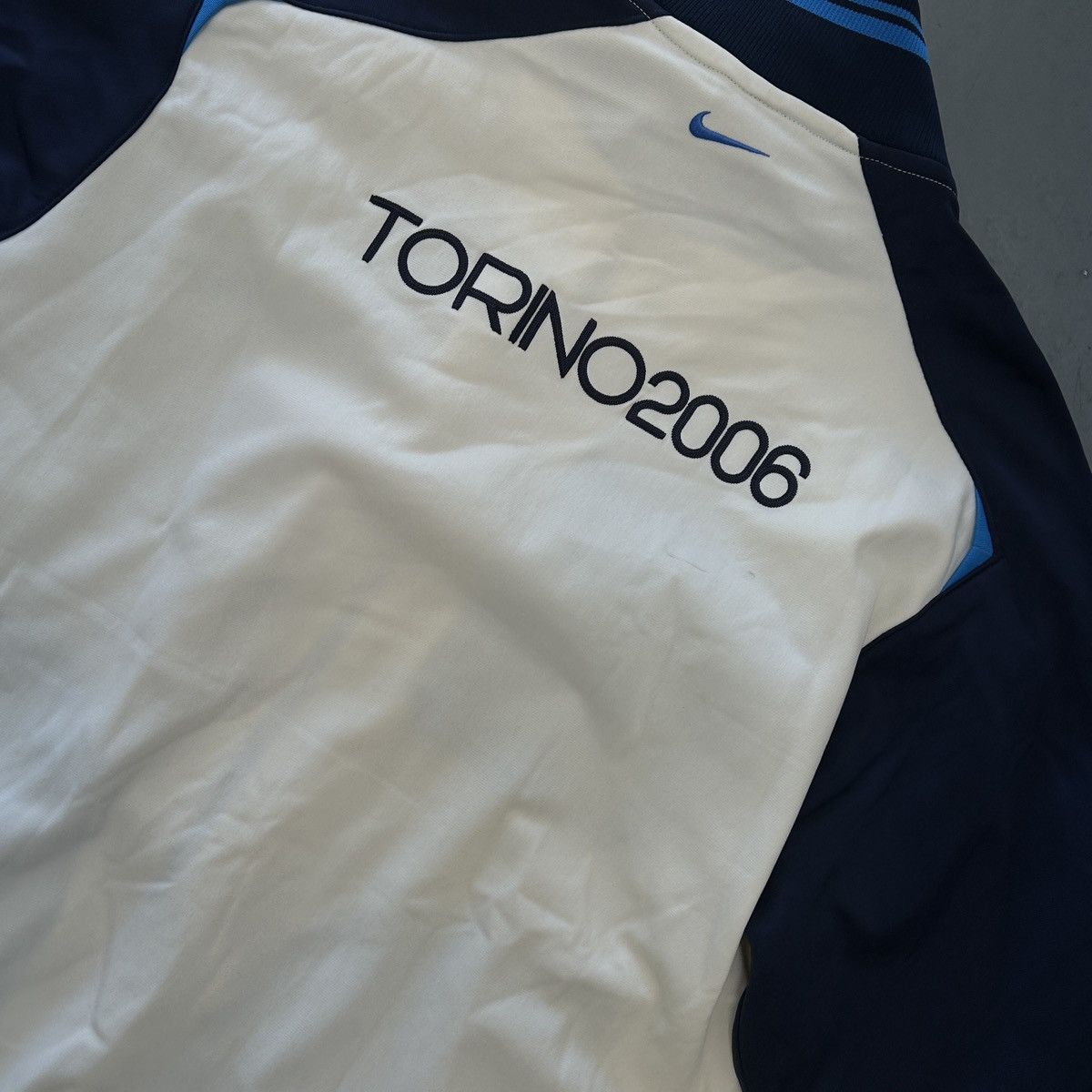 Vintage Nike × USA Olympic Team Torino 2006 Track Jacket Size US XL / EU 56 / 4 - 7 Thumbnail