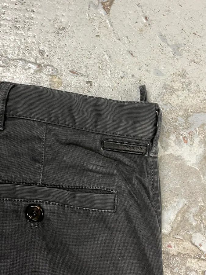 Prada 2000s Prada Cozy Faded Dark Straight Pants Size US 33 - 9 Thumbnail