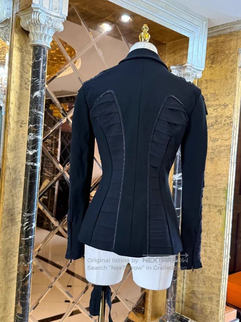 Versace Versace Mesh paneled casual sporty jacket top Size M / US 6-8 / IT 42-44 - 9 Thumbnail
