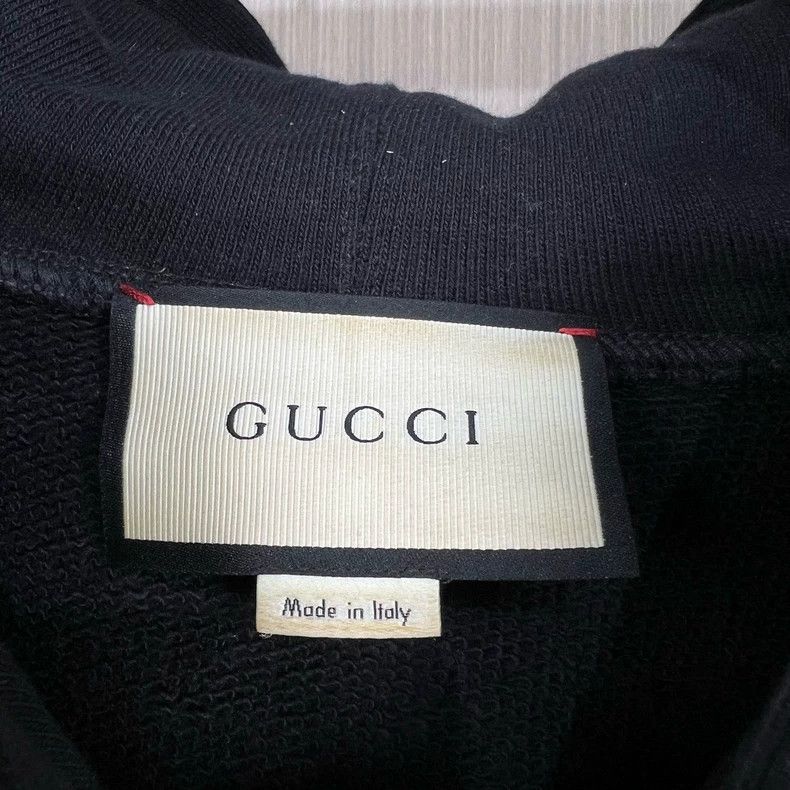 Gucci Gucci Sequin tiger head embroidered hoodie 2504-Nextarrow Size US S / EU 44-46 / 1 - 6 Thumbnail