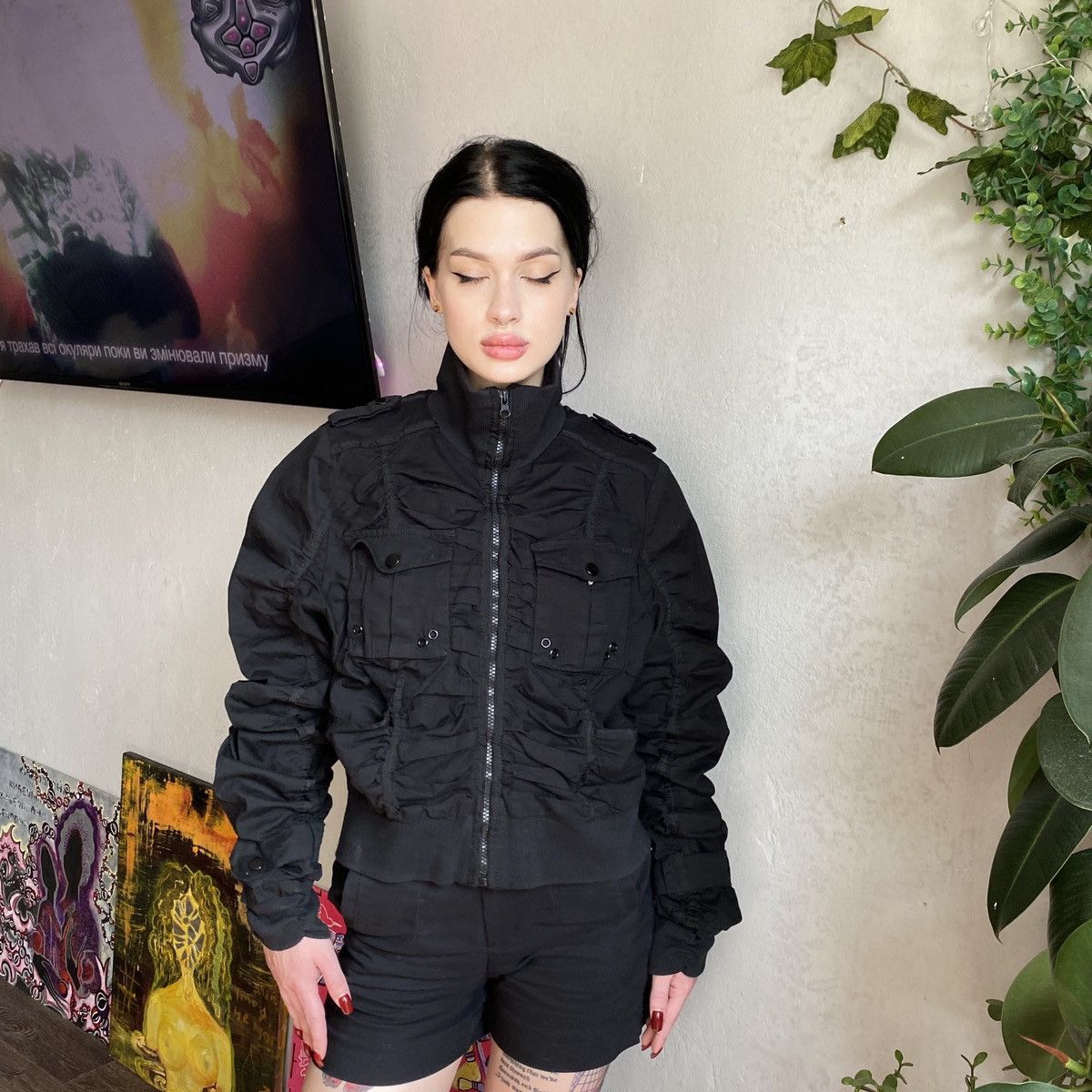 Japanese Brand × Vintage Vintage Jean Paul Gaultier Style Jacket Size M / US 6-8 / IT 42-44 - 3 Thumbnail