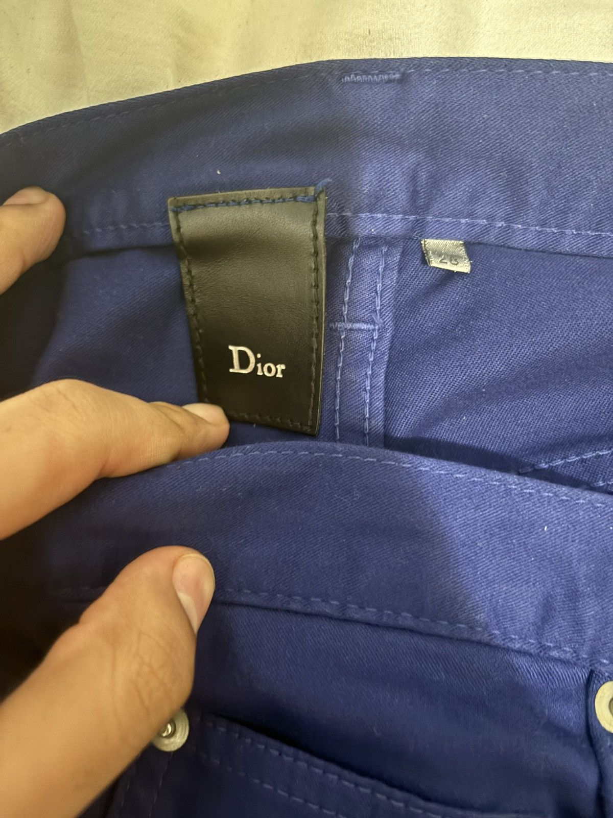 Dior Dior Homme Blue Denim Size US 28 / EU 44 - 3 Thumbnail