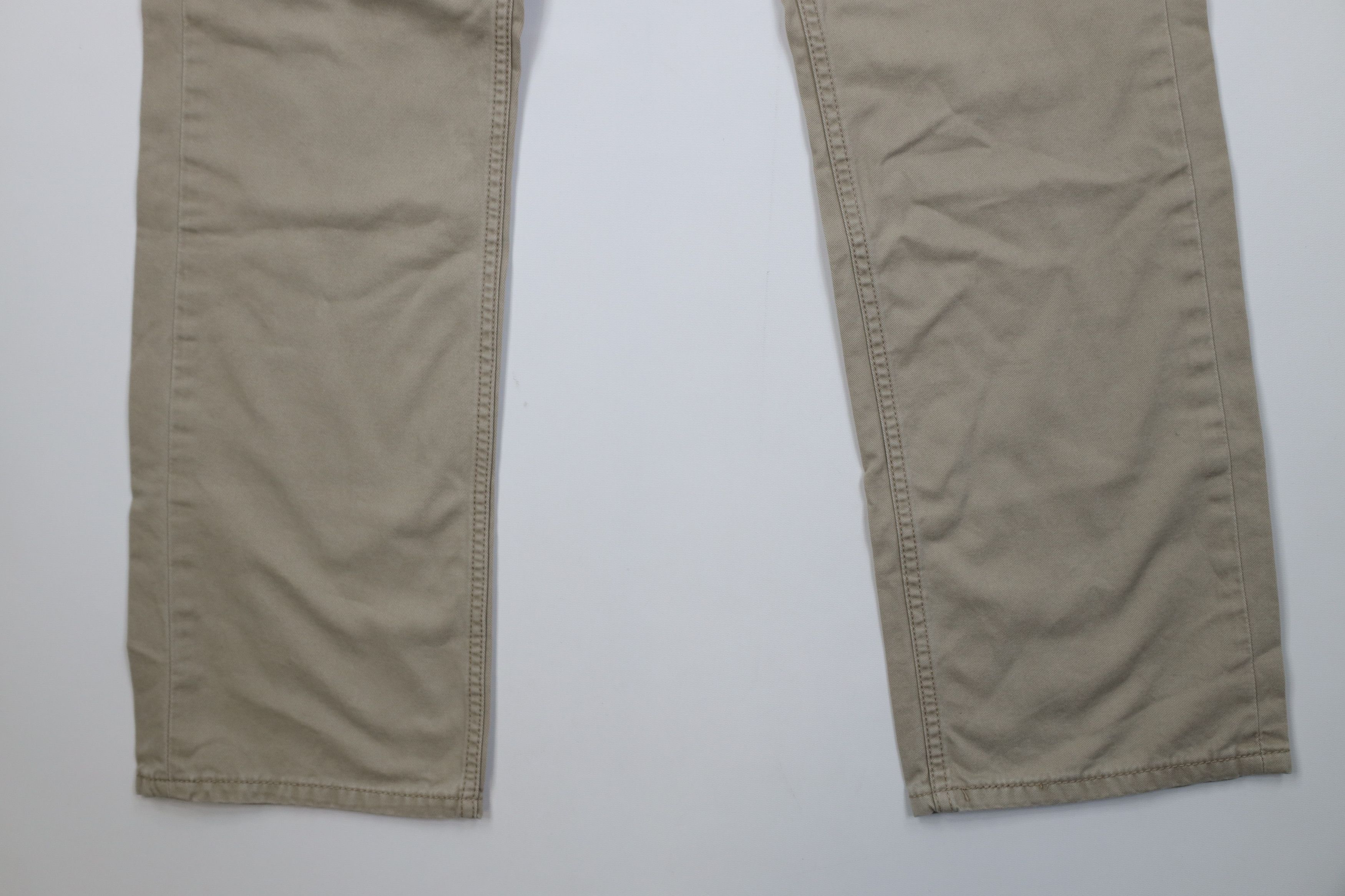 Levi's Vintage Y2K Levis 559 Relaxed Fit Straight Leg Pants Beige Size US 32 / EU 48 - 4 Thumbnail