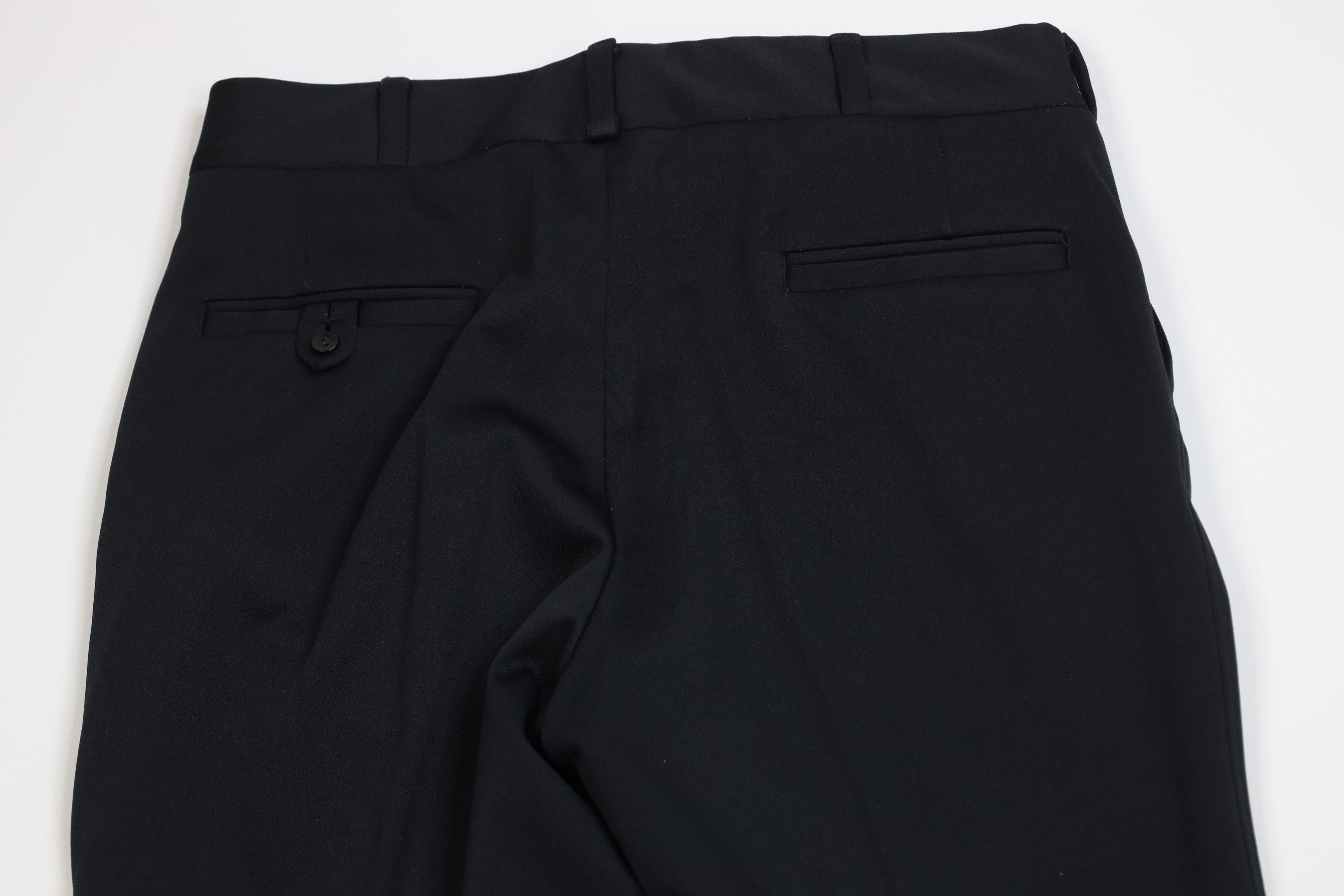 Vintage Vintage 70s Streetwear Bell Bottoms Chino Pants Black USA Size US 34 / EU 50 - 10 Thumbnail