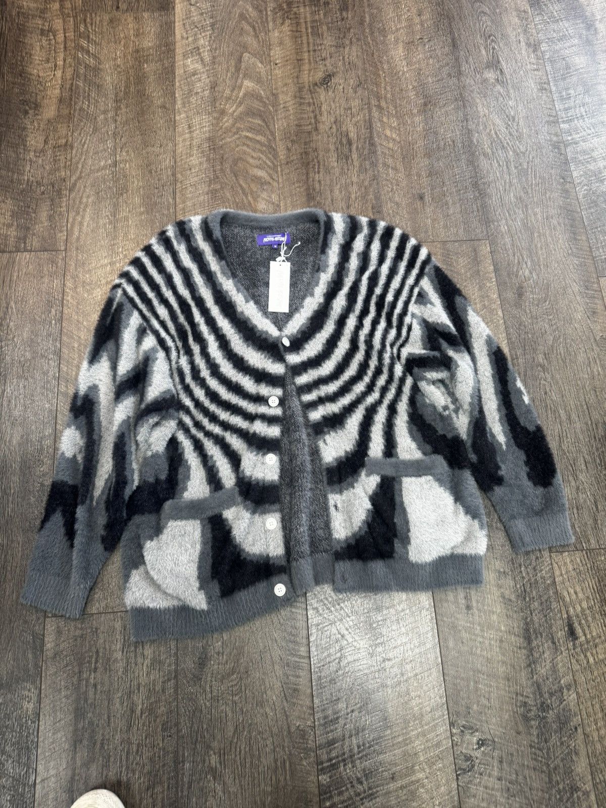 トップス Fucking awesome Acid Hairy Cardigan L Acid Hairy Cardigan – Fucking Awesome