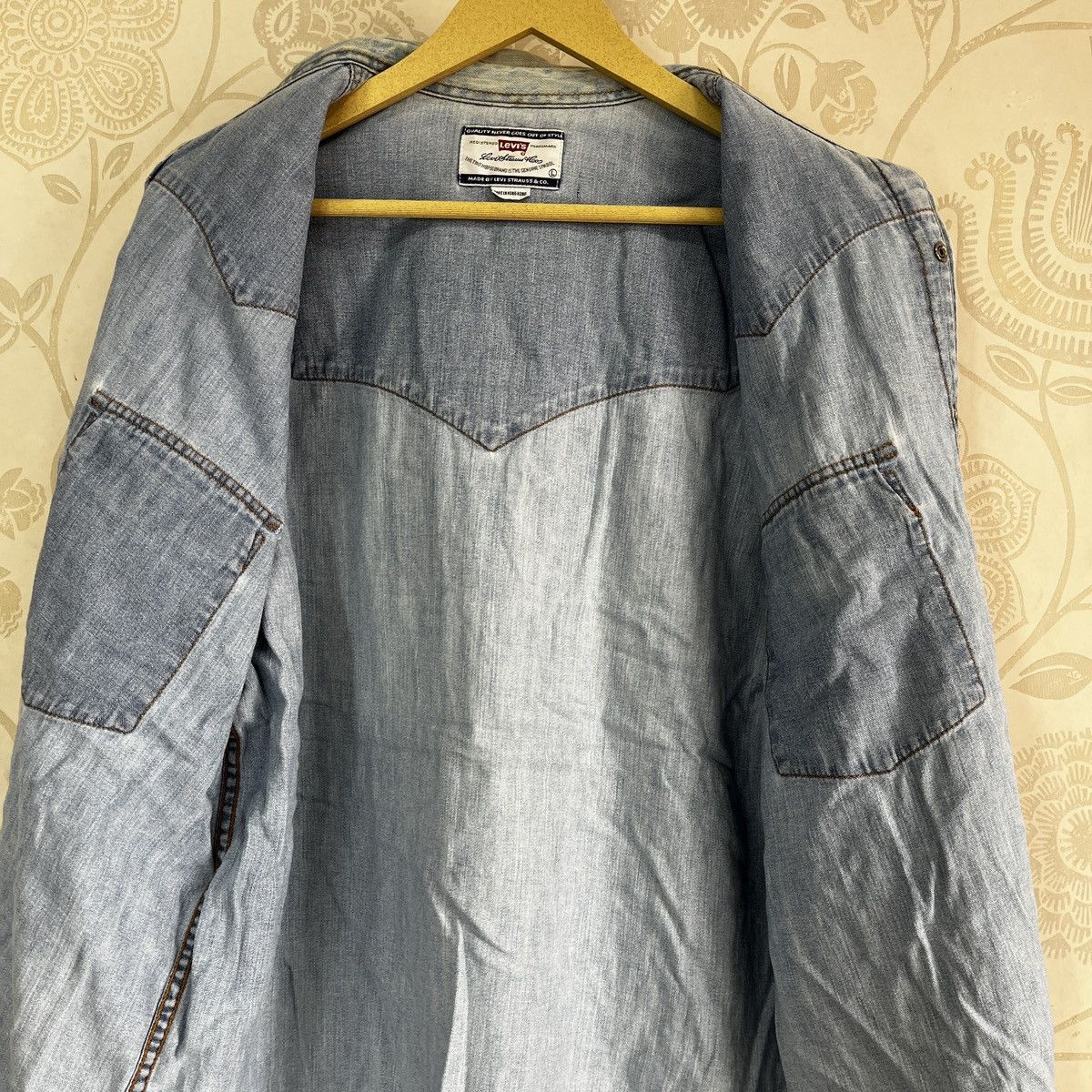 Levi's × Levi's Vintage Clothing Vintage Levis Trucker Jacket Buttons Up Size US L / EU 52-54 / 3 - 18 Thumbnail