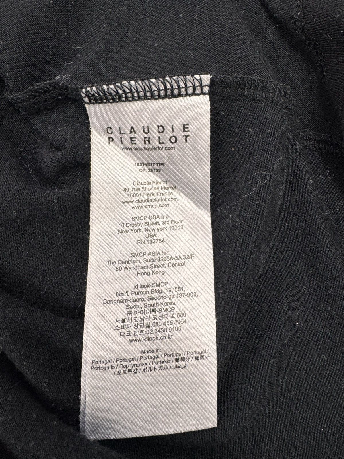 Other Claudie Pierlot Women Viscose Blend Blouse Black Size S Size S / US 4 / IT 40 - 5 Thumbnail