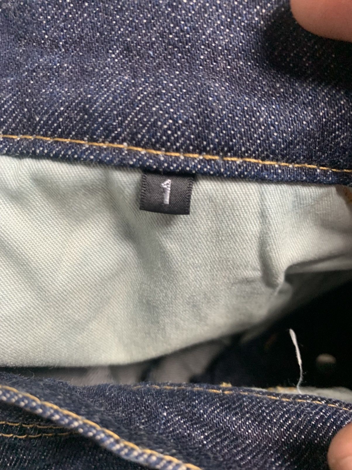 Attachment ATTACHMENT Dark Indigo Slim Fit Denim Jeans Size US 30 / EU 46 - 12 Thumbnail