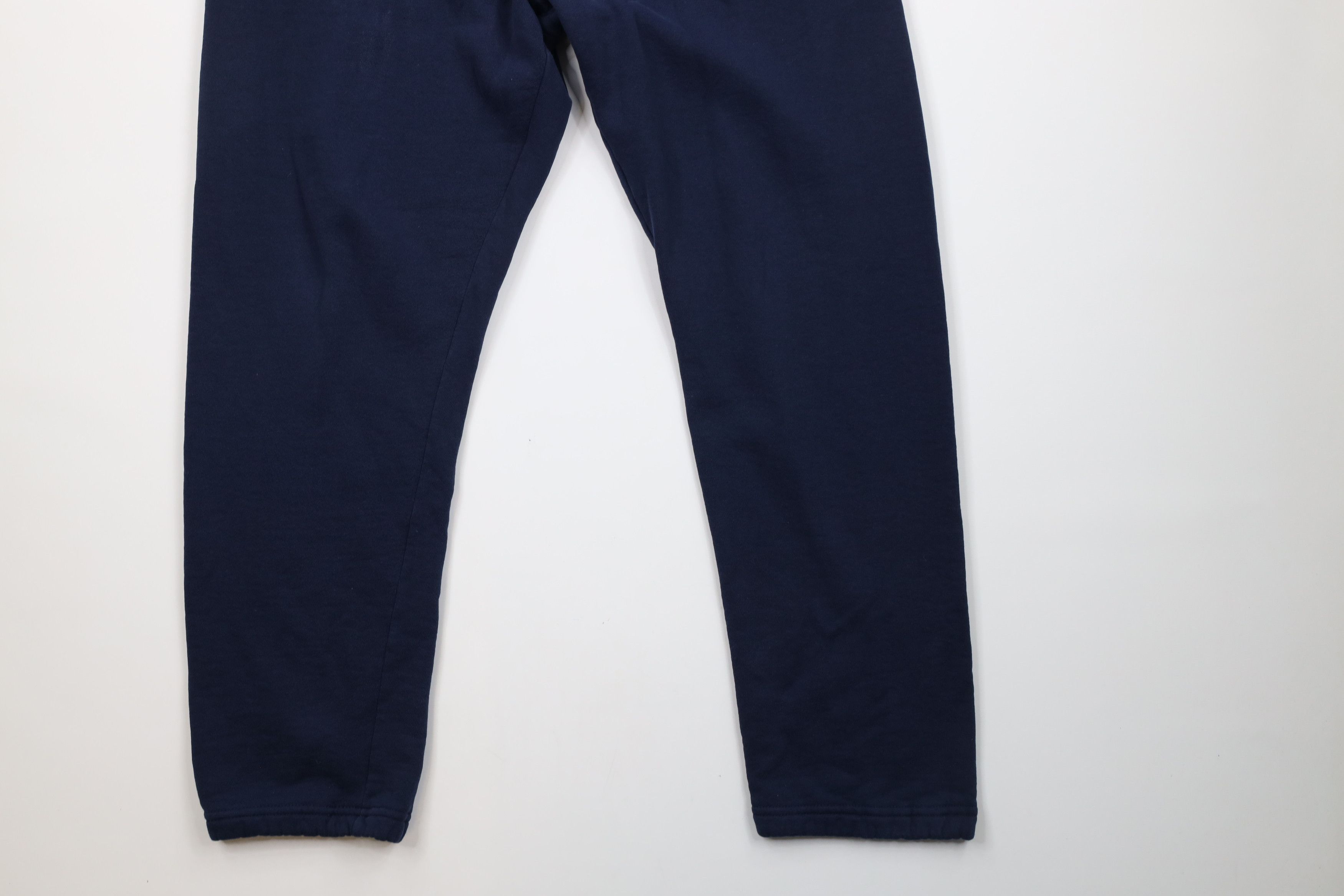 Russell Athletic × Vintage Vintage 90s Russell Athletic Blank Sweatpants Joggers Blue Size US 34 / EU 50 - 4 Thumbnail