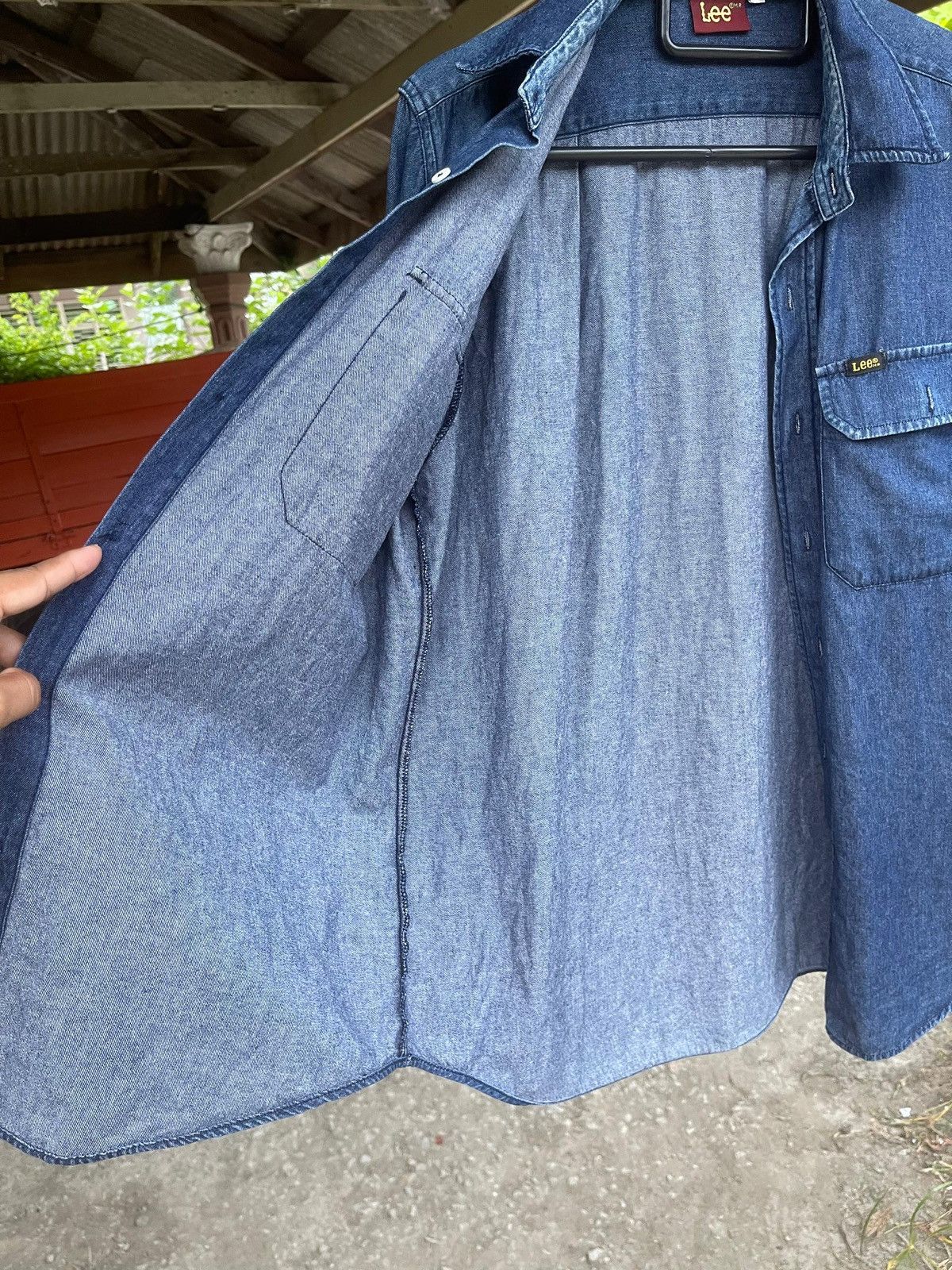 Lee Lee Denim Western Shirt Indigo Size US M / EU 48-50 / 2 - 15 Thumbnail