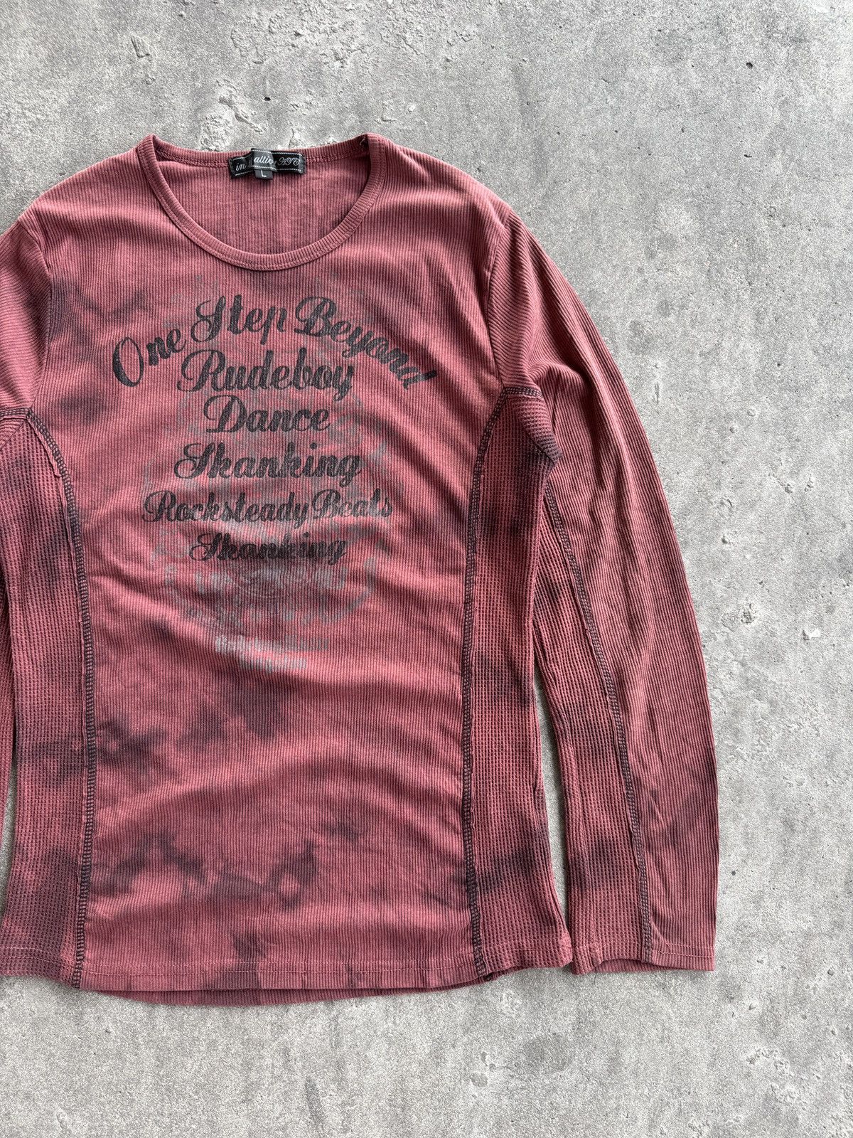 In The Attic In The Attic Tie Dye Gothic Punk Longsleeve Size S / US 4 / IT 40 - 2 Thumbnail