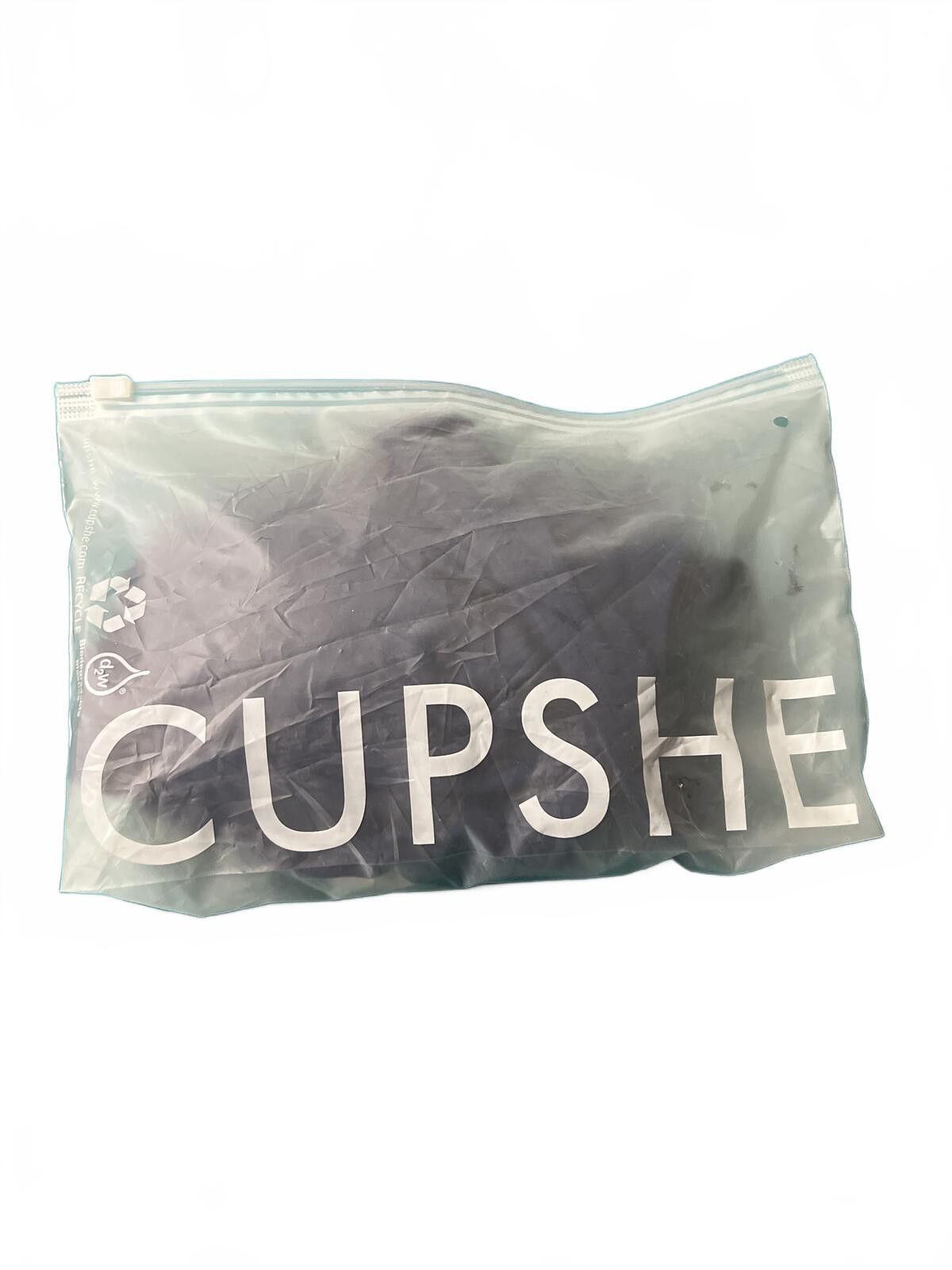 Other Cupshe Navy Blue Bikini Top with Tags L top only Size L / US 10 / IT 46 - 8 Thumbnail