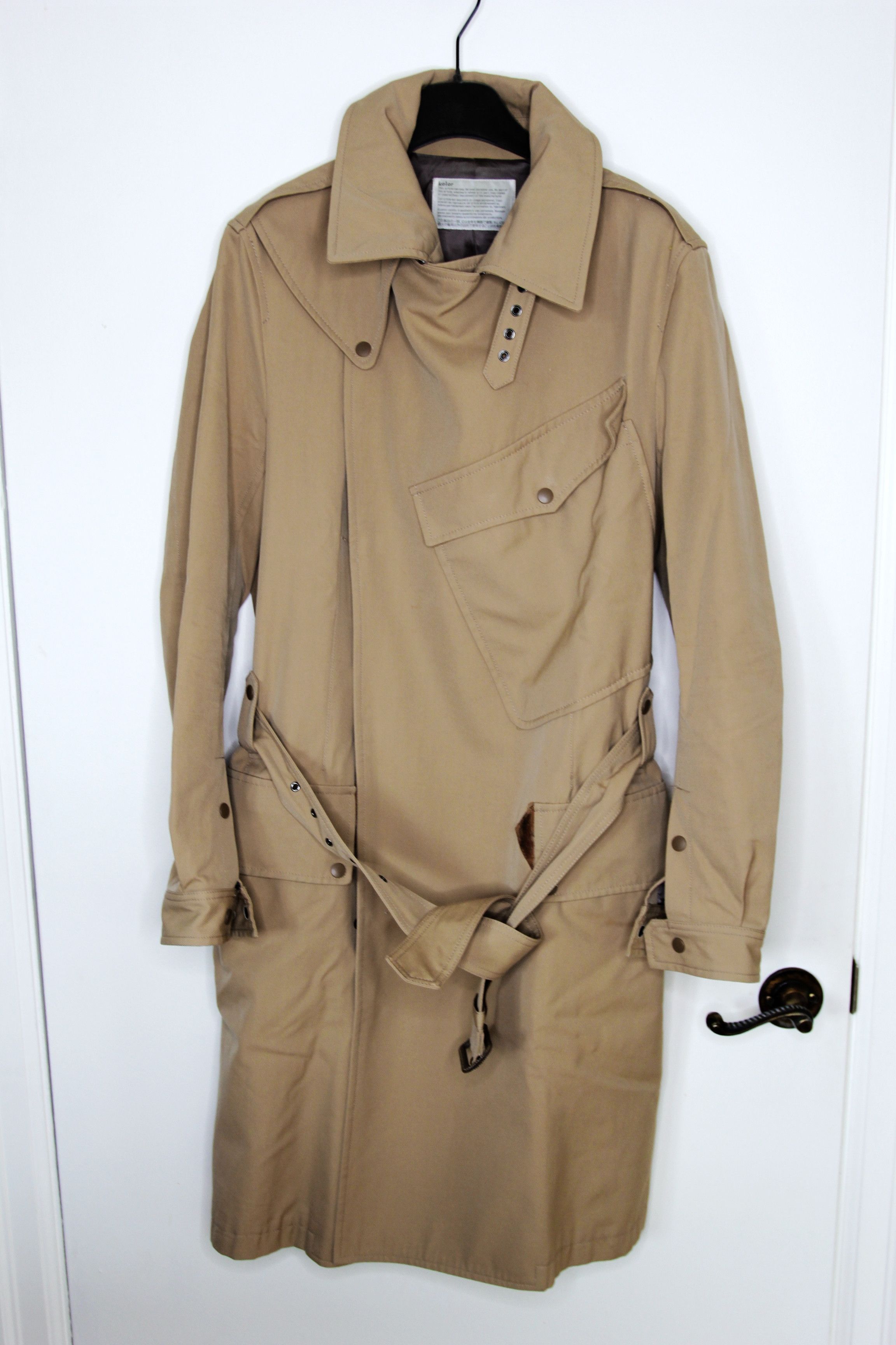 Kolor AW15 KOLOR ASYMMETRIC COAT 2 Size US M / EU 48-50 / 2 - 1 Thumbnail