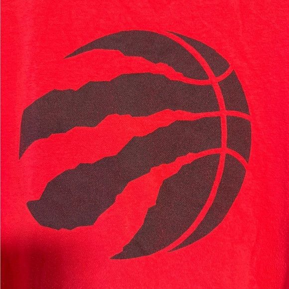 NBA Toronto Raptors Red Logo Graphic T-Shirt Men’s XL Size US XL / EU 56 / 4 - 3 Thumbnail